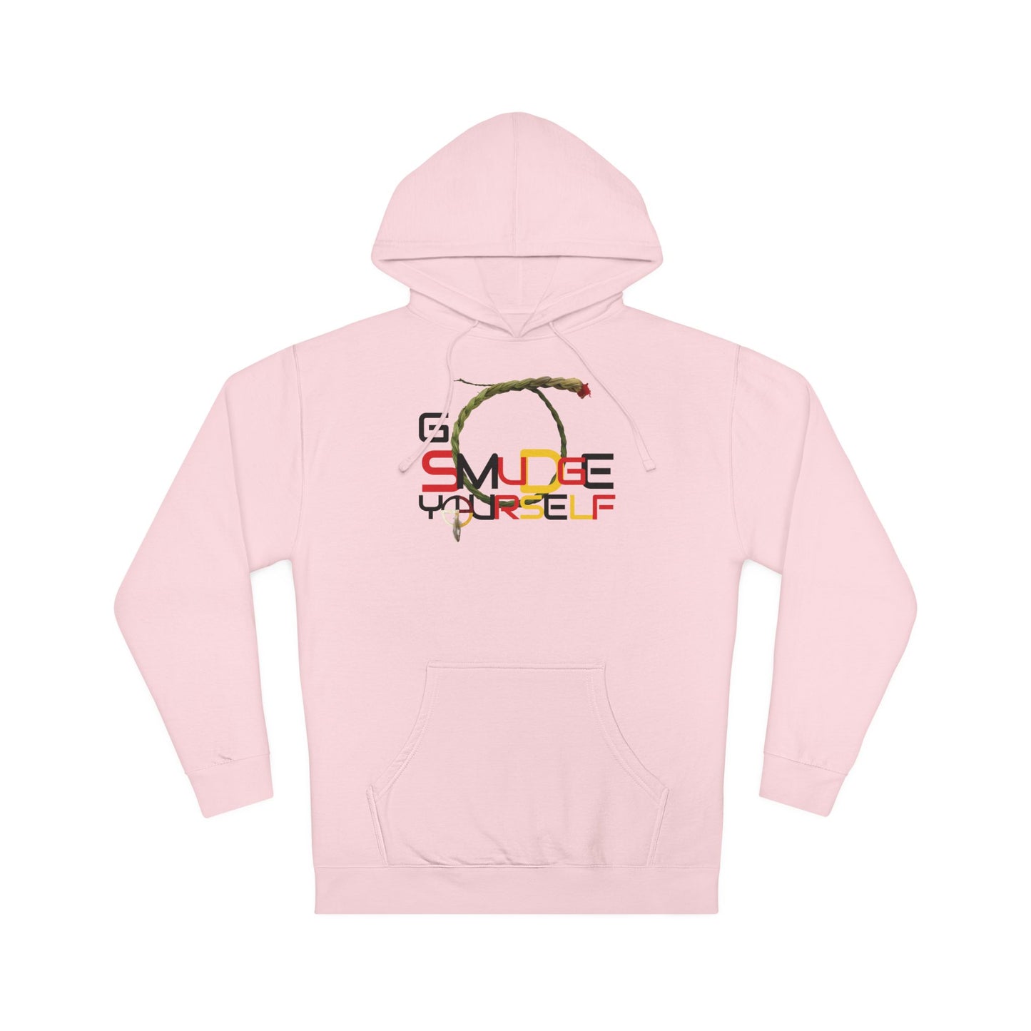 406WholeSale - Go Smudge YourSelf Medicine Wheel - Unisex Hooded Sweatshirt