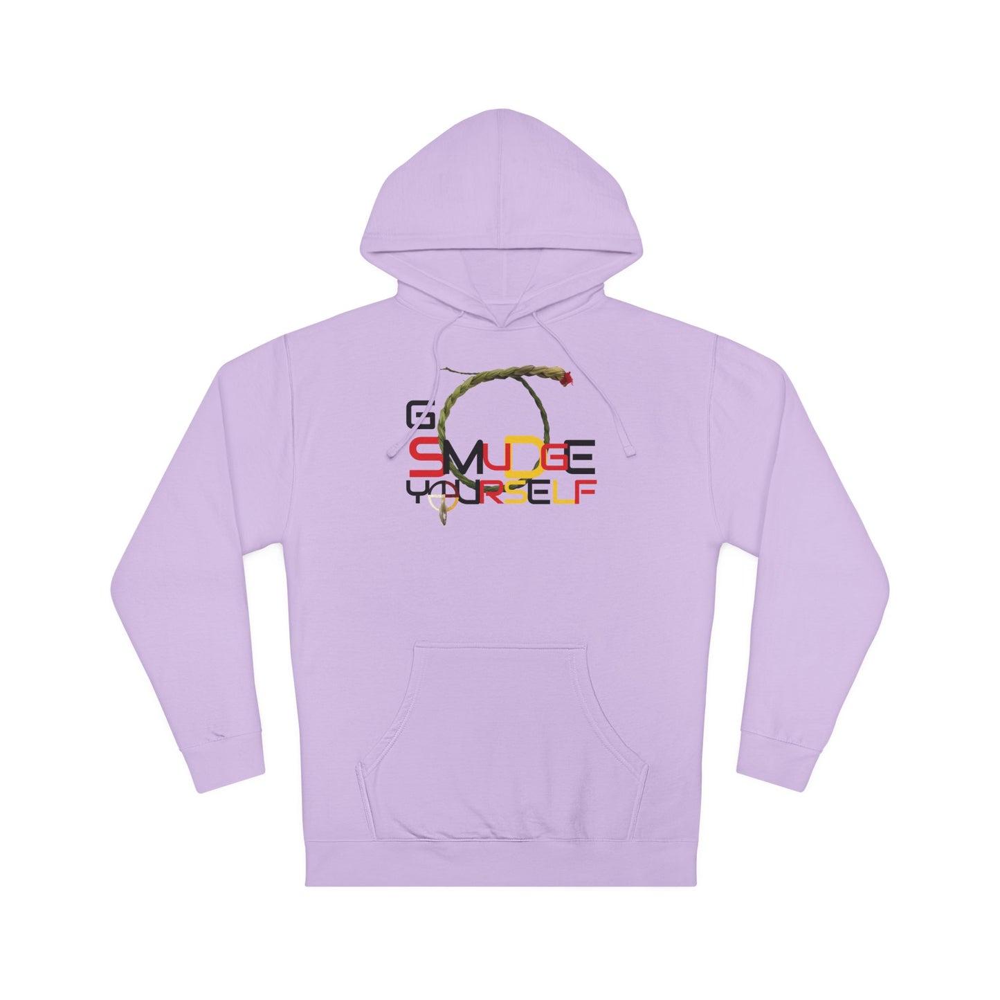 406WholeSale - Go Smudge YourSelf Medicine Wheel - Unisex Hooded Sweatshirt