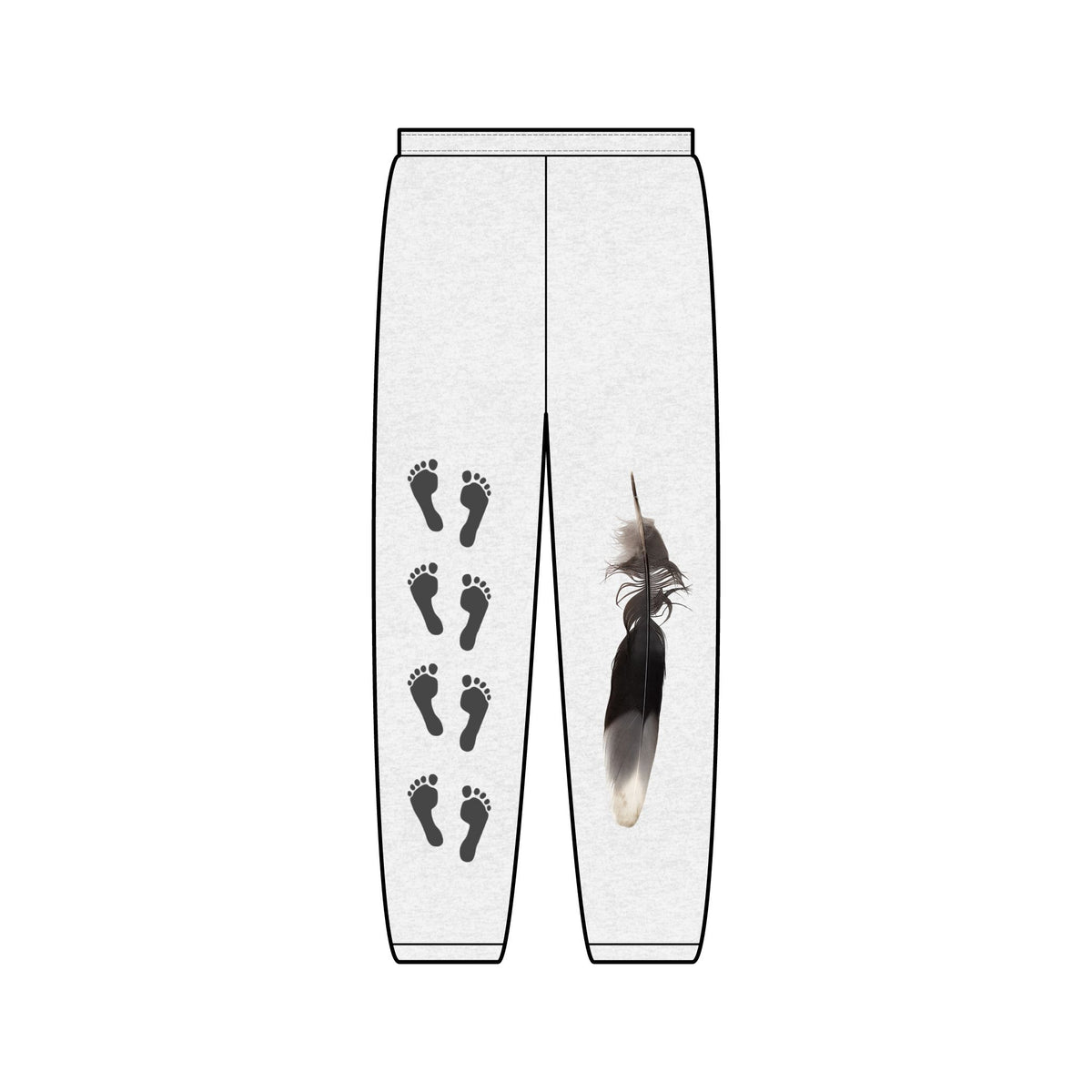 Kiyo Vertical Logo Sweatpants — Minimal Streetwear Joggers