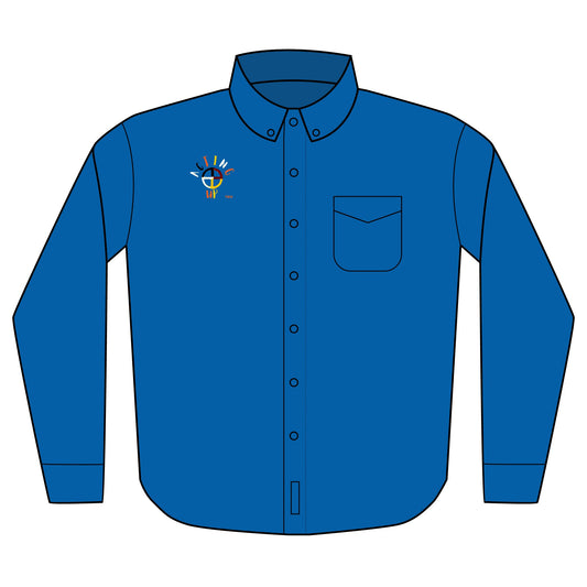 Embroidered Long Sleeve Shirt - Acting Up - Custom Embroidery