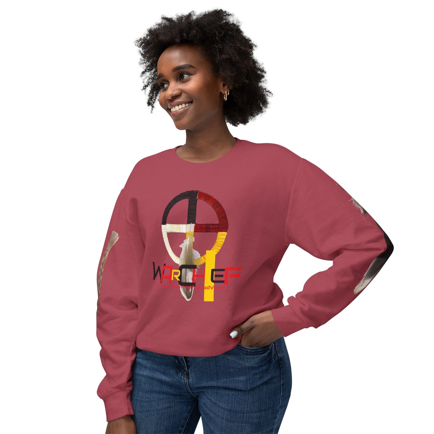 WarChief - Unisex Lightweight Crewneck Sweatshirt