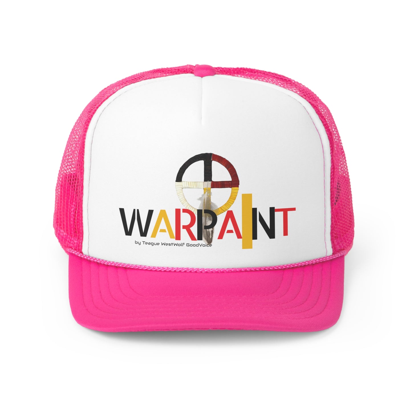 Wear Your WarPaint Medicine Wheel - Trucker Caps
