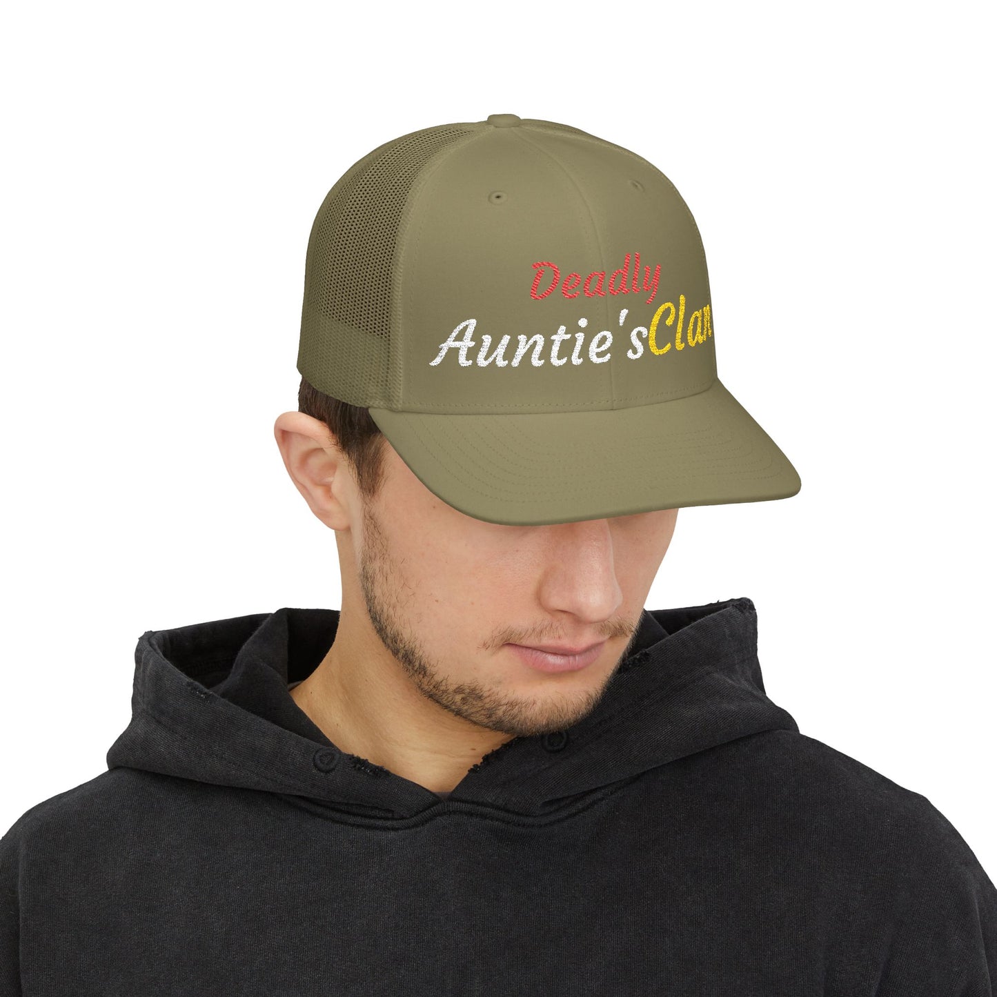 Deadly Auntie's Clan - Embroidered Trucker Cap