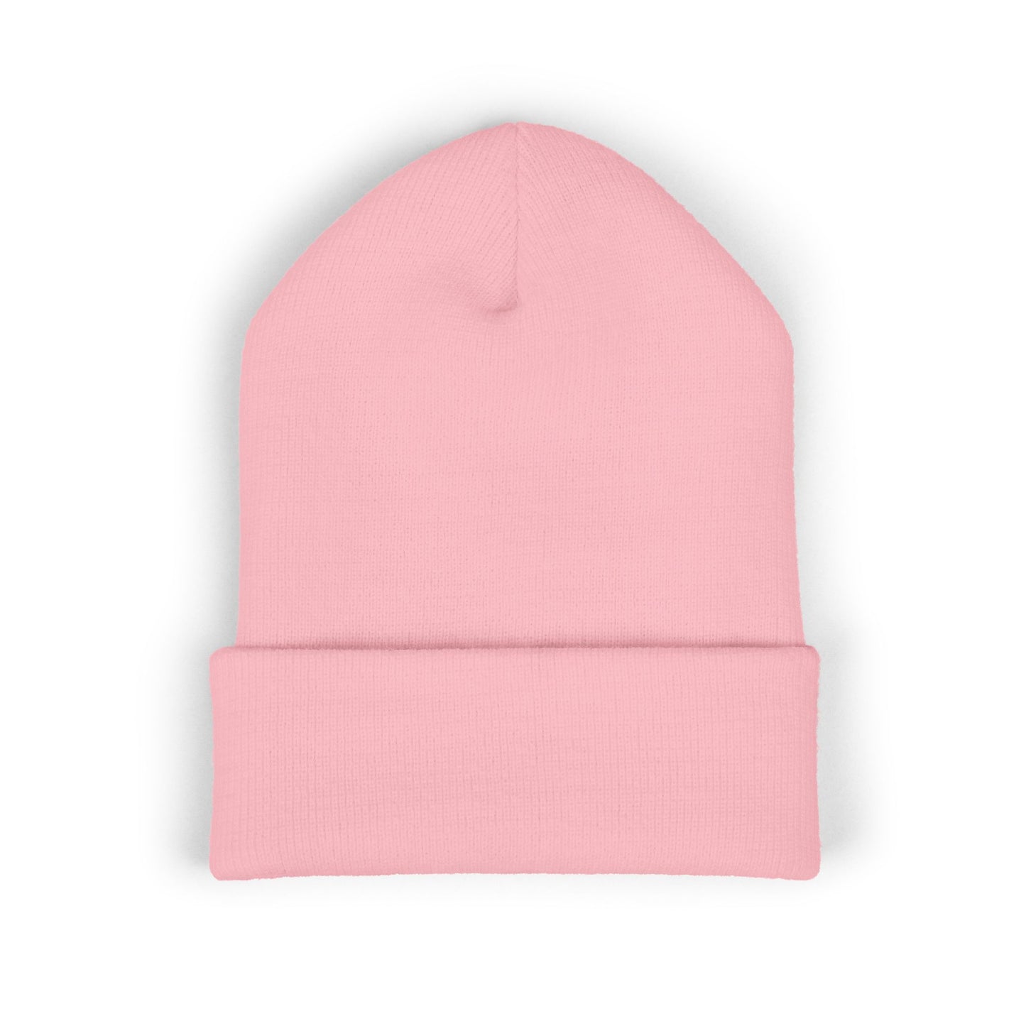 Wear Your WarPaint - Embroidered Cuffed Beanie — Colorwheel "Wavy Town" Logo