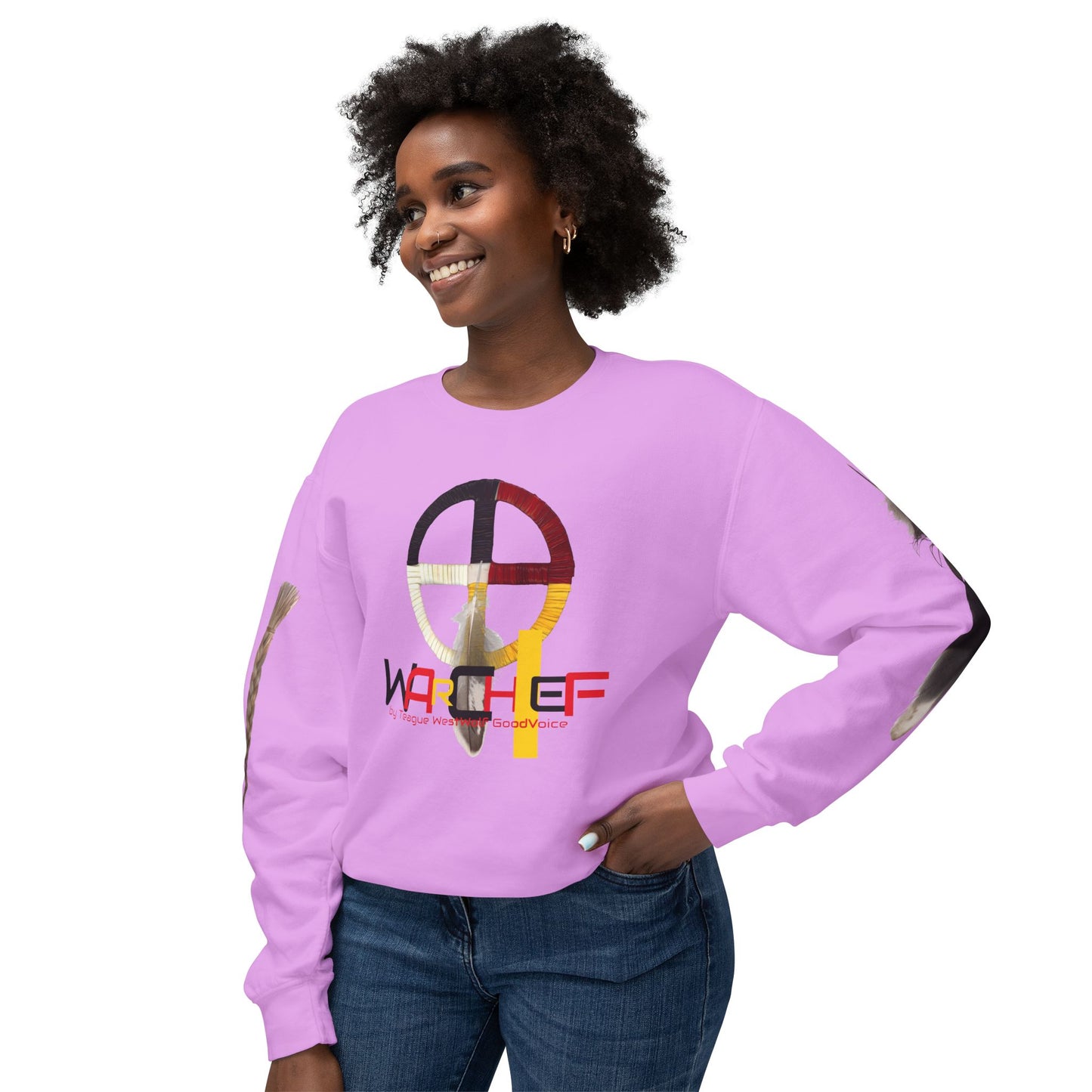 WarChief - Unisex Lightweight Crewneck Sweatshirt