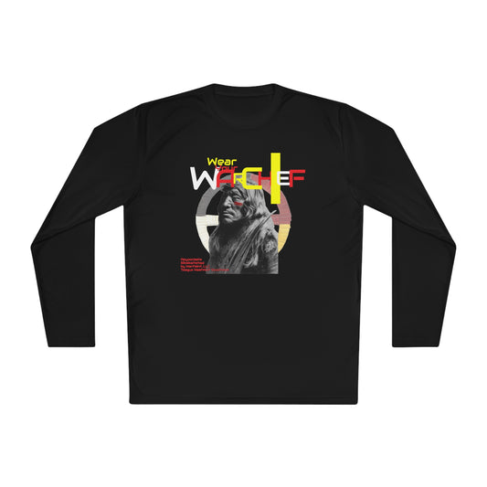 Wear Your WarChief - Chief White Calf (18?? - 1903) - Unisex Lightweight Long Sleeve Tee