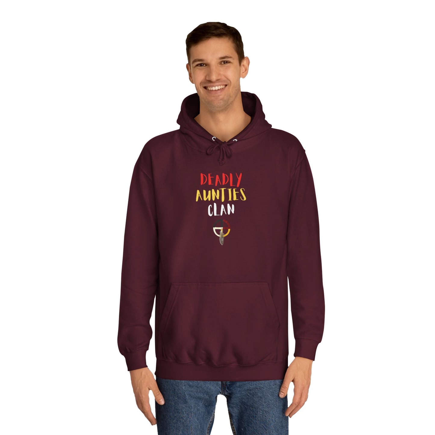 Deadly Aunties Clan - Unisex College Hoodie