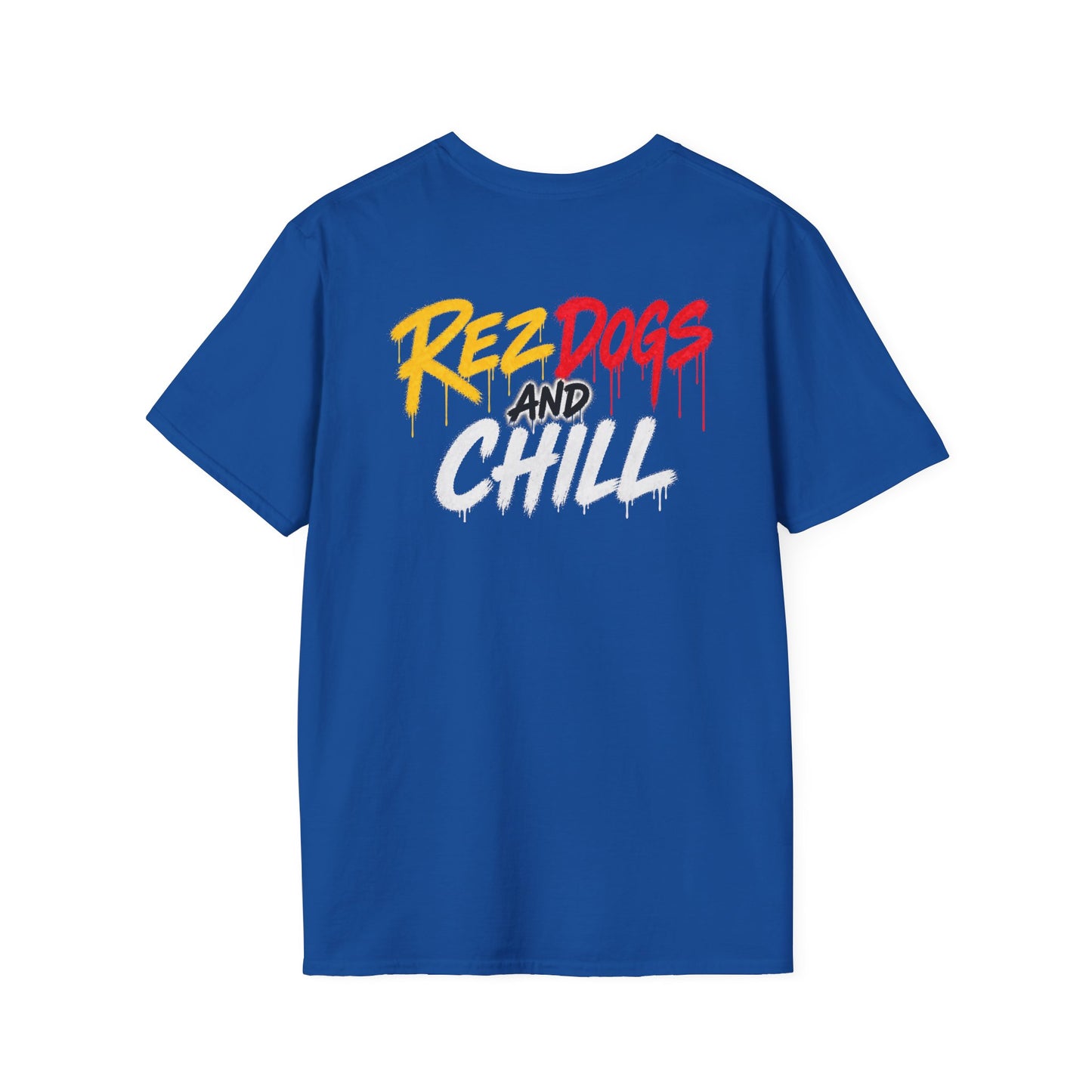 406WholeSale - MSRP $40 - Rez Dogs and Chill by Teague WestWolf GoodVoice T-Shirt