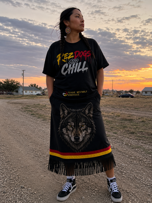 Rez Dogs and Chill 5051 — Urban Graphic Men's T-Shirt