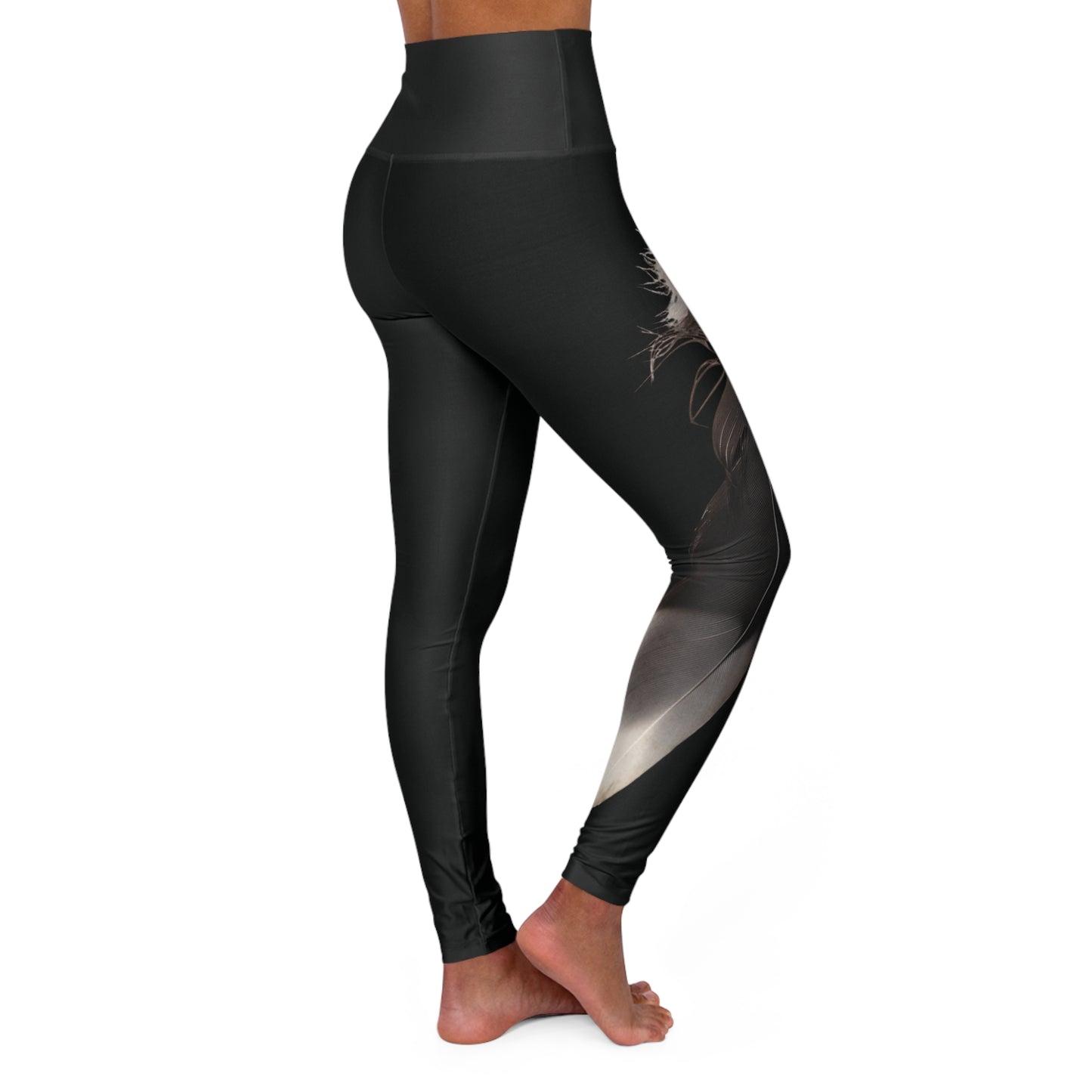 406WholeSale - Eagle Feather WarPaint 4 Directions Colors Leggings