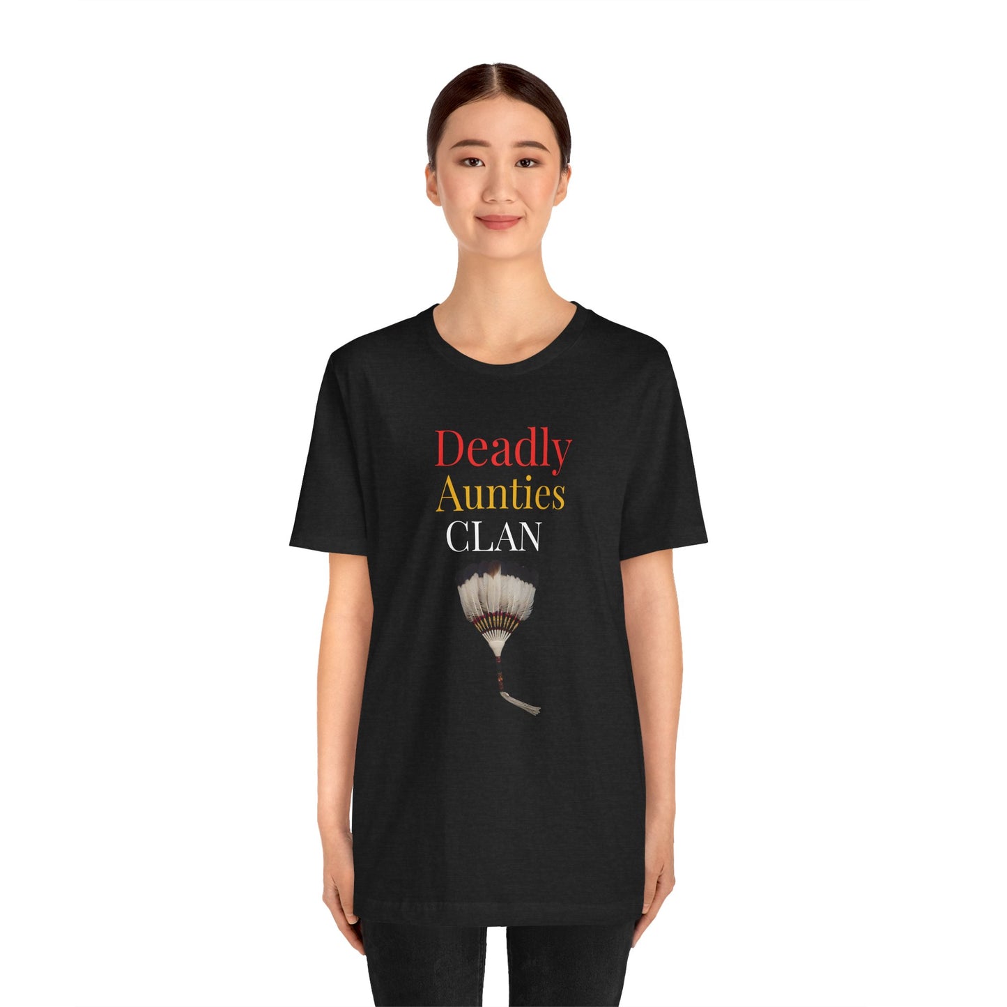 Copy of Deadly Aunties Clan - Blackfoot Ledger Art -  by Teague WestWolf GoodVoice - Unisex Tee