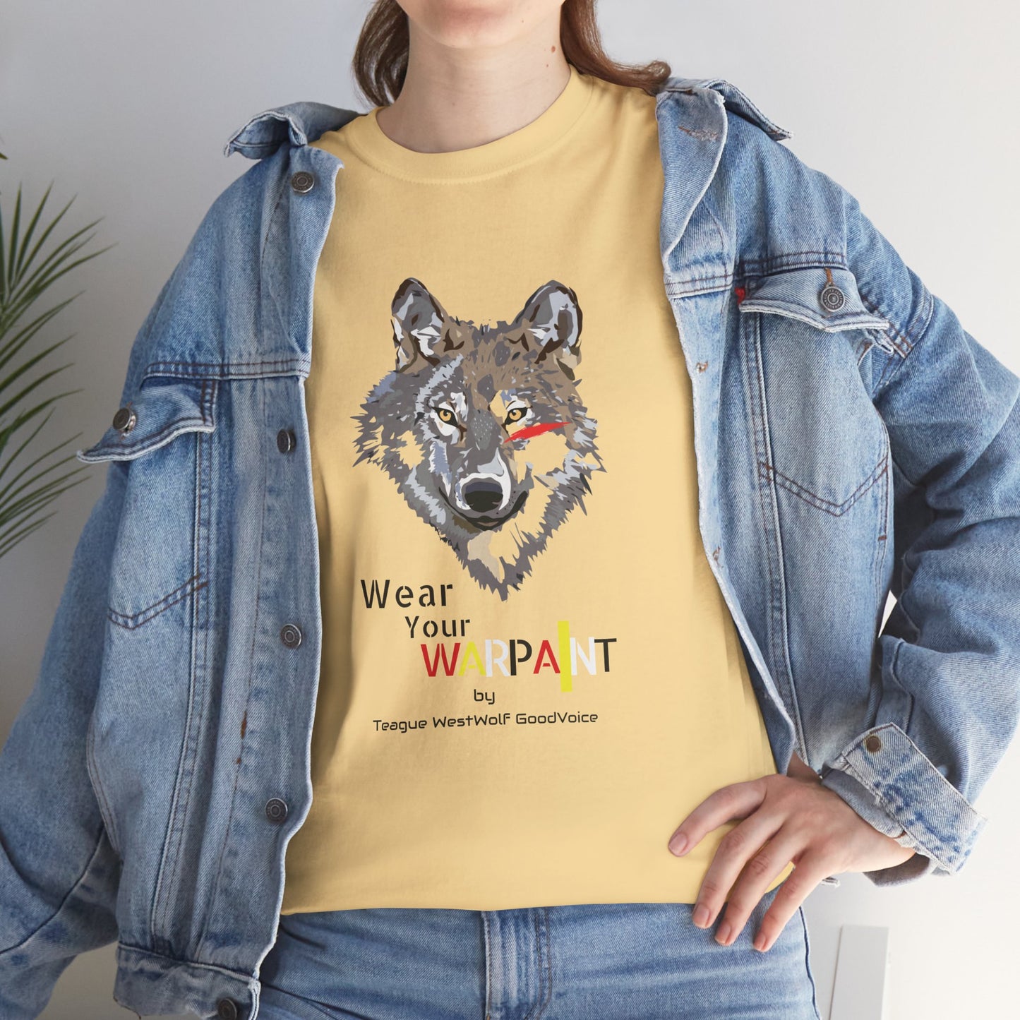 Wear Your WarPaint Wolf Tee