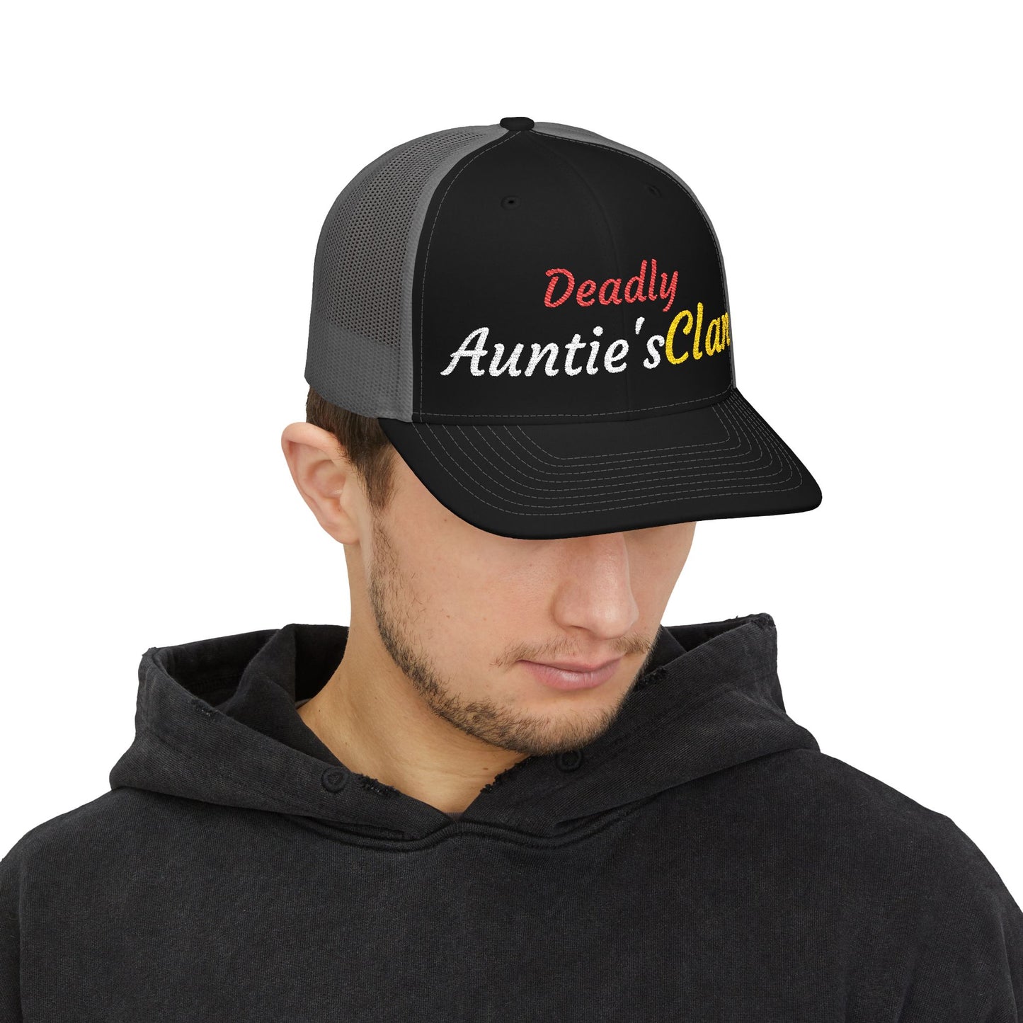 Deadly Auntie's Clan - Embroidered Trucker Cap