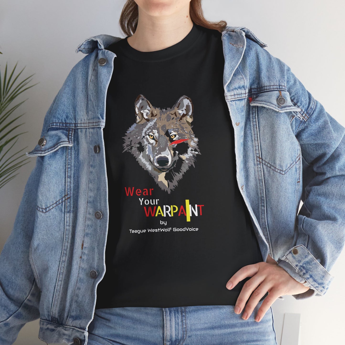 Wear Your WarPaint Wolf Tee