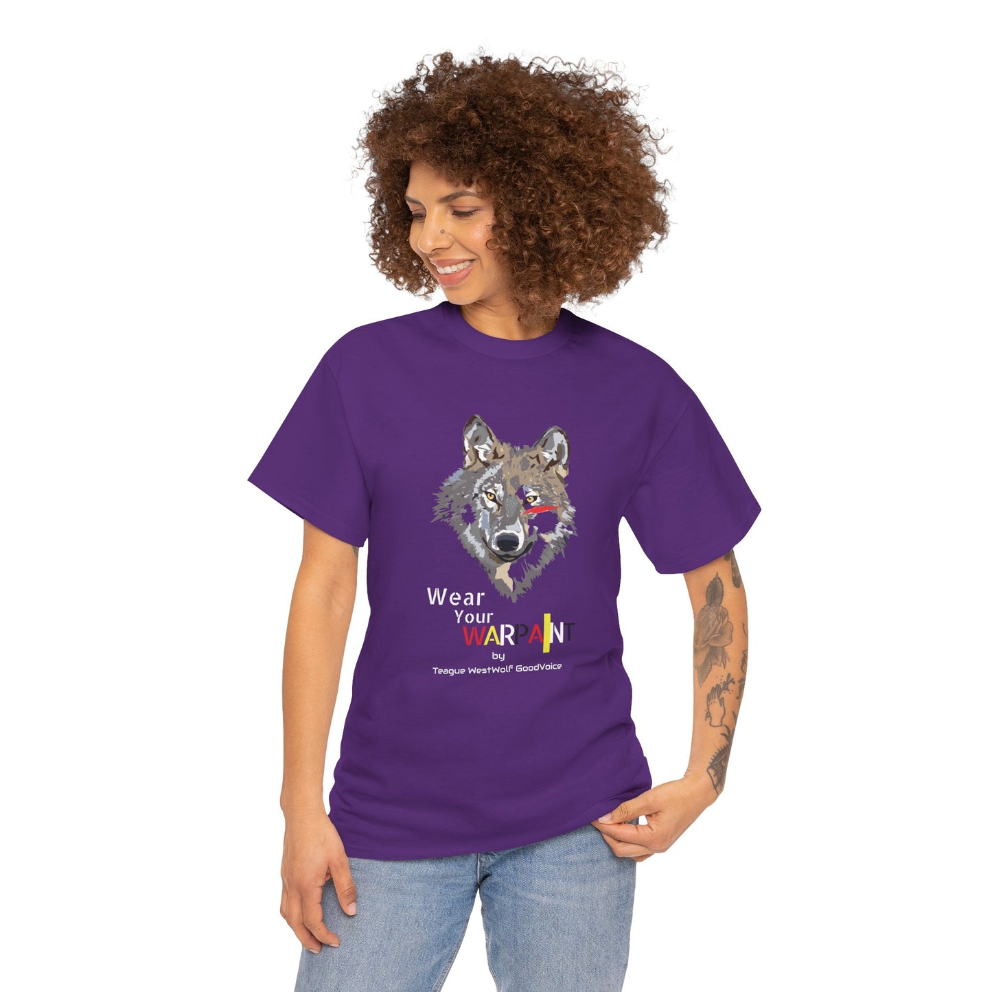 Wear Your WarPaint Wolf Tee