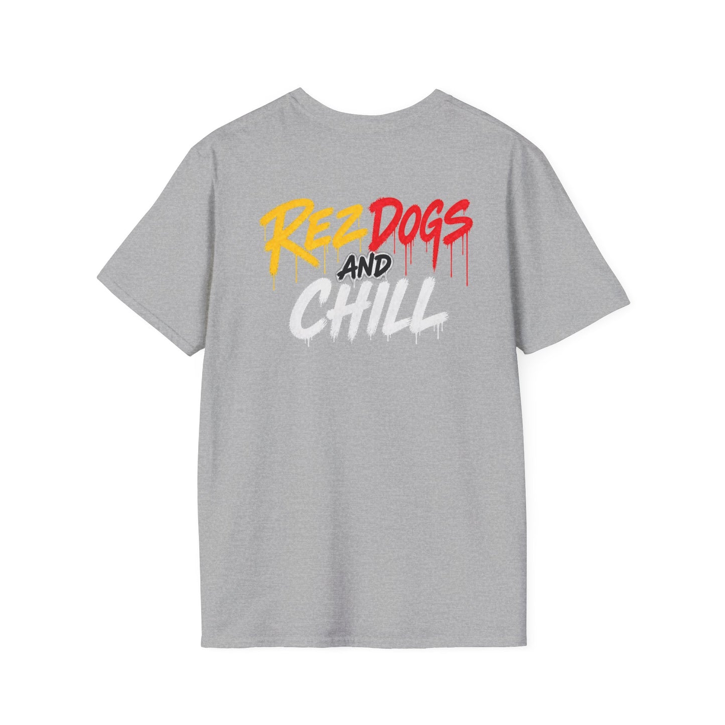 Rez Dogs and Chill by Teague WestWolf GoodVoice T-Shirt