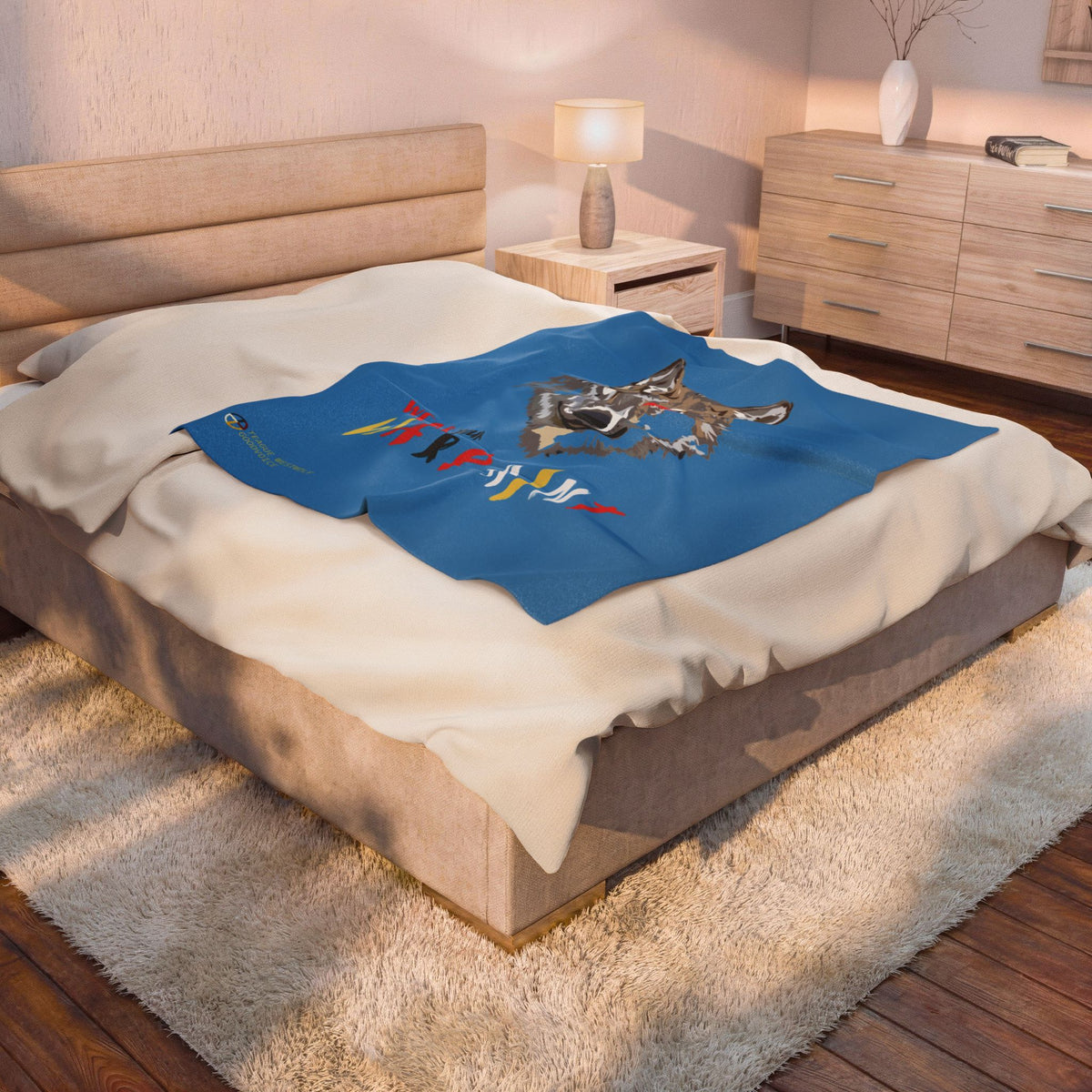 Wear Your WarPaint - Velveteen Plush Blanket