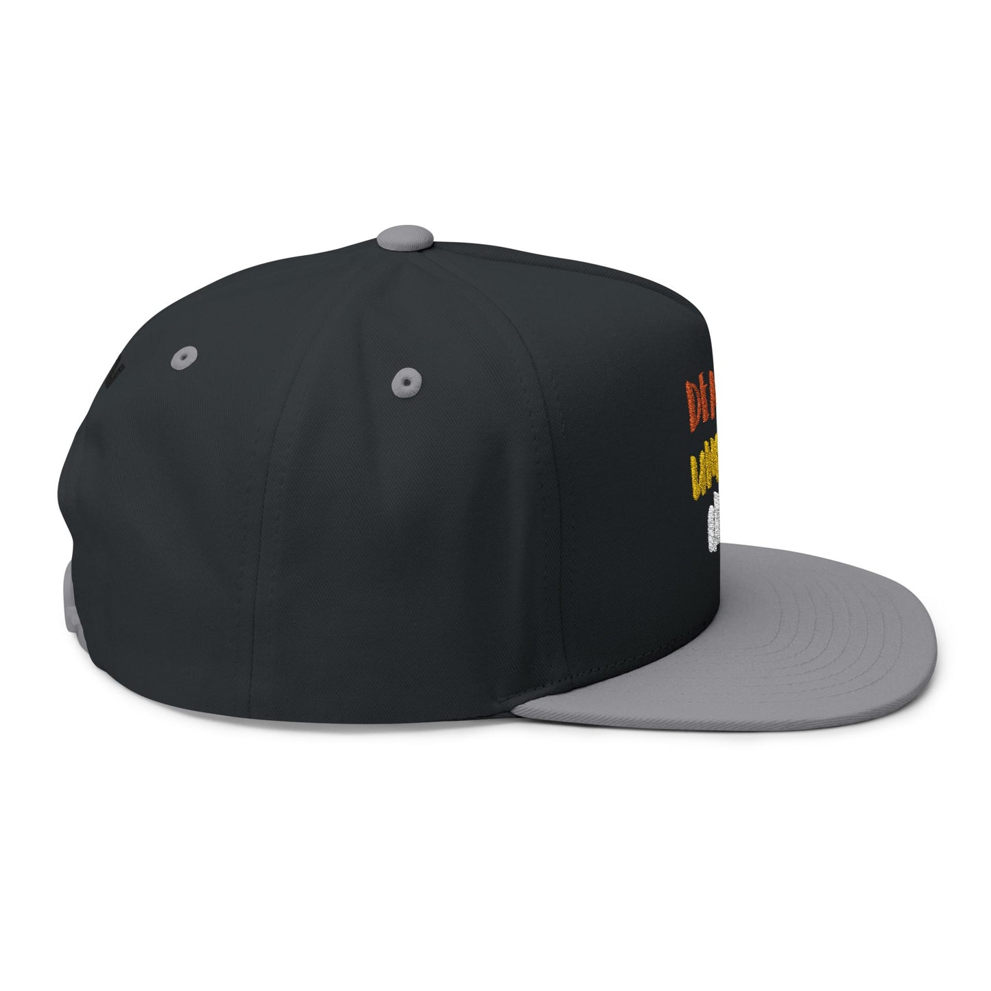 Flat Bill Cap — "Deadly Uncle's Clan" Embroidered Snapback Hat