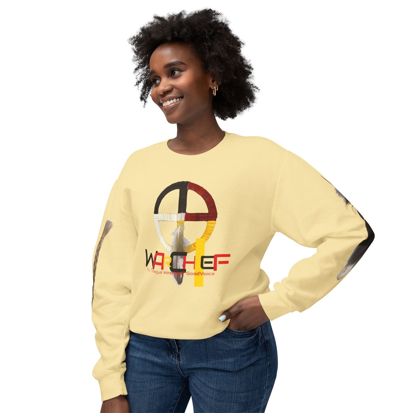 WarChief - Unisex Lightweight Crewneck Sweatshirt