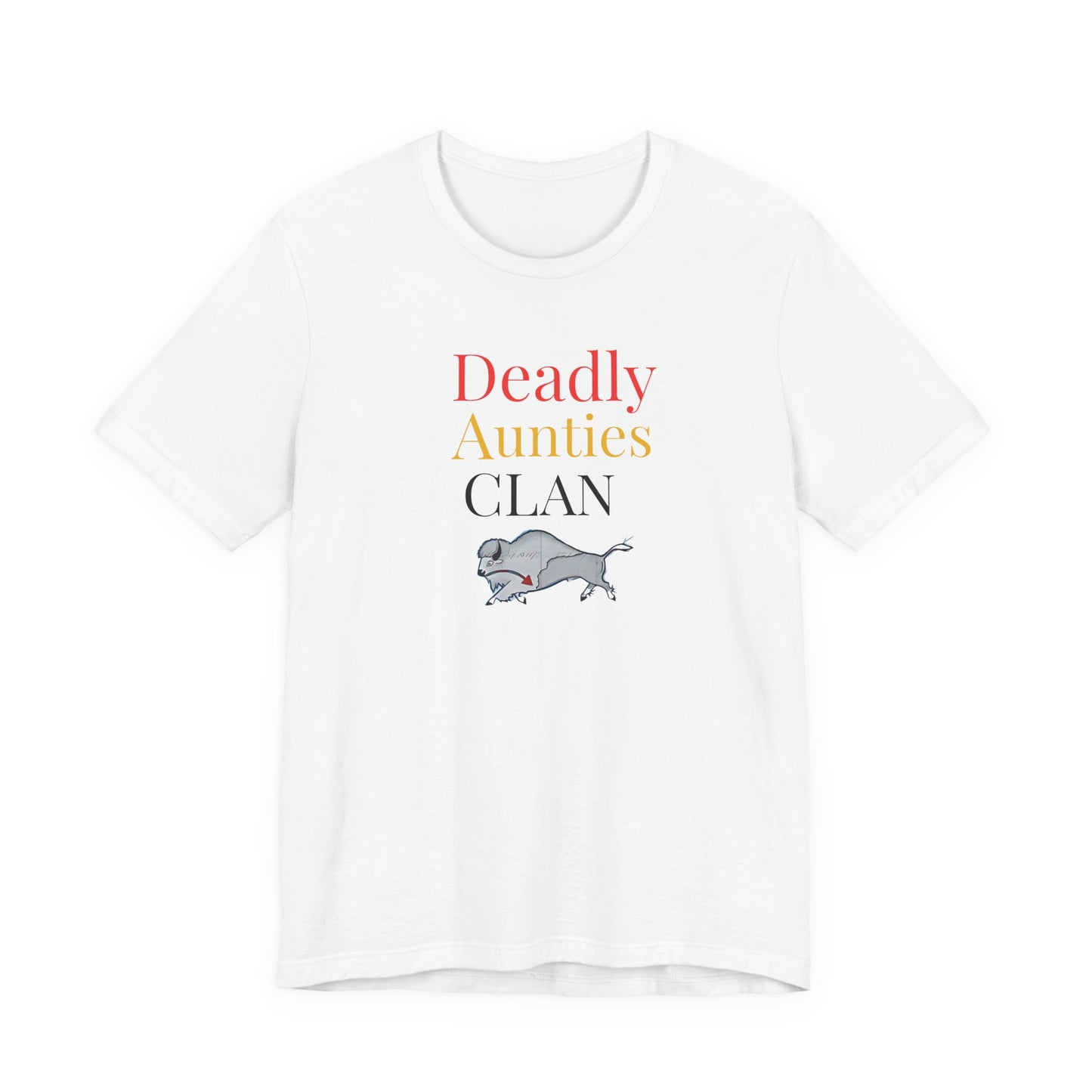 Deadly Aunties Clan - Blackfoot Ledger Art -  by Teague WestWolf GoodVoice - Unisex Tee