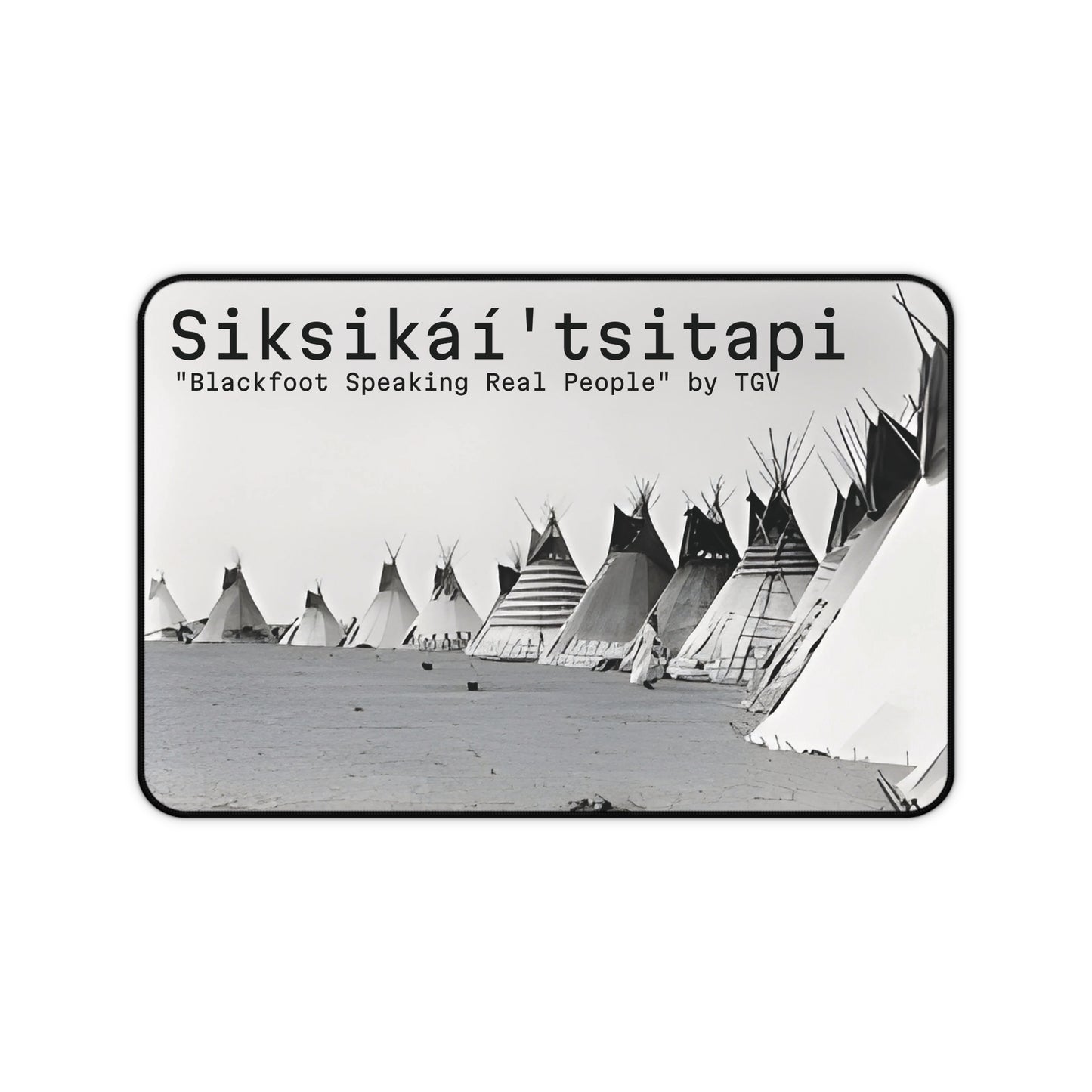 Blackfoot Camp - Desk Mat
