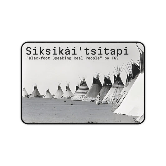 Blackfoot Camp - Desk Mat