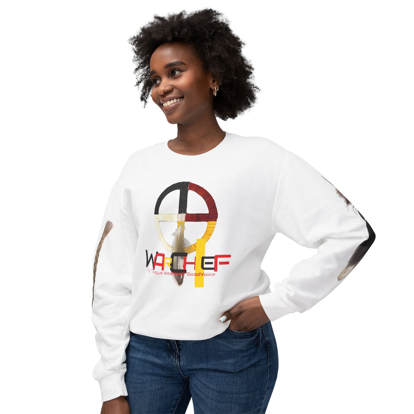 WarChief - Unisex Lightweight Crewneck Sweatshirt