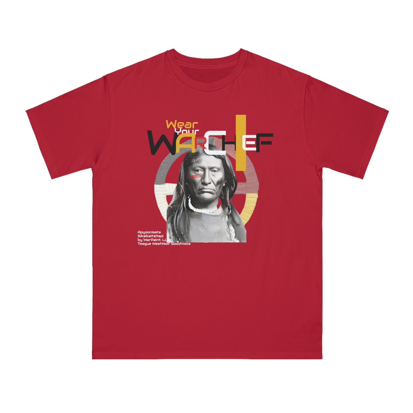 WearYourWarChief - Chief White Calf - Organic Unisex Classic T-Shirt