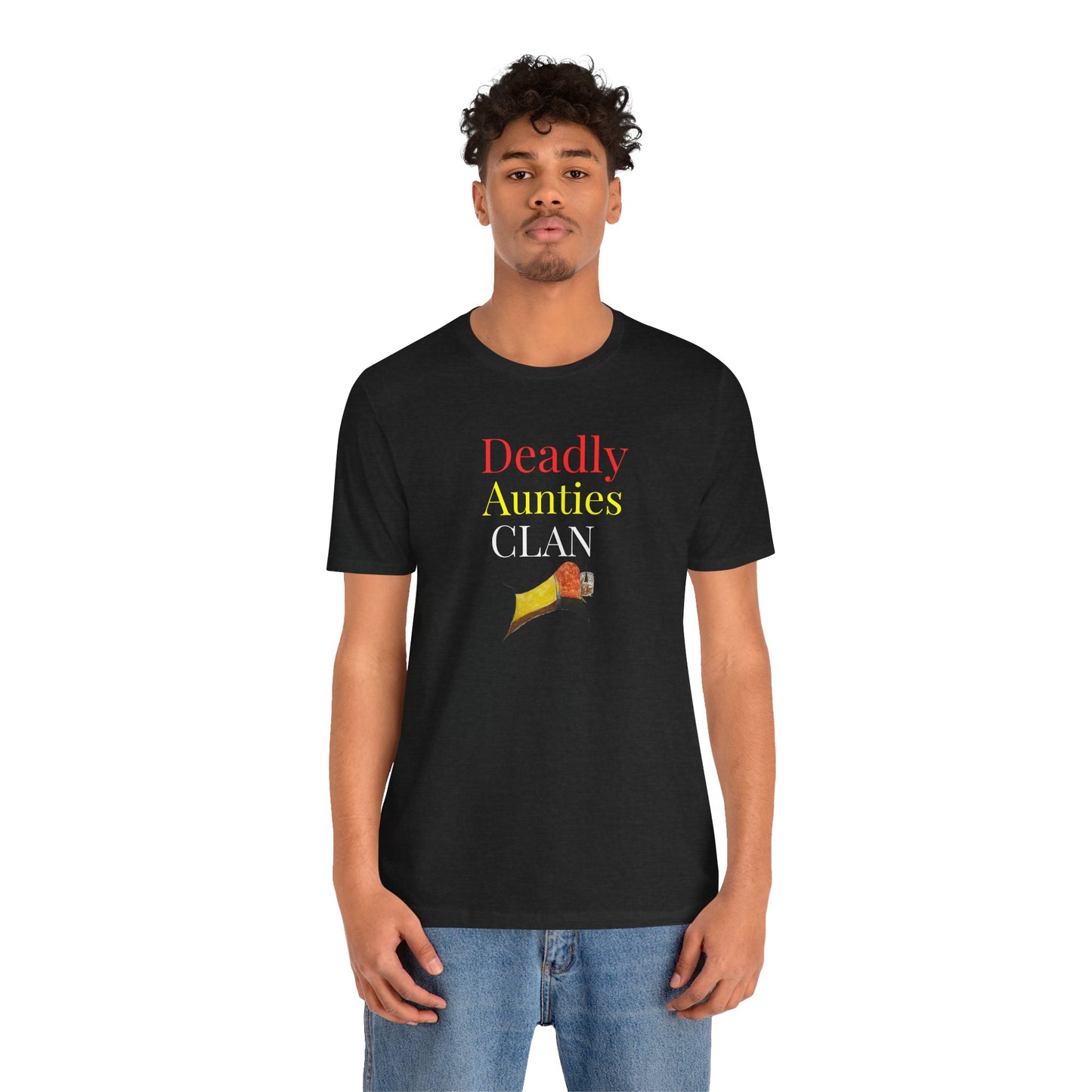 Deadly Aunties Clan - Blackfoot Ledger Art -  by Teague WestWolf GoodVoice - Unisex Tee