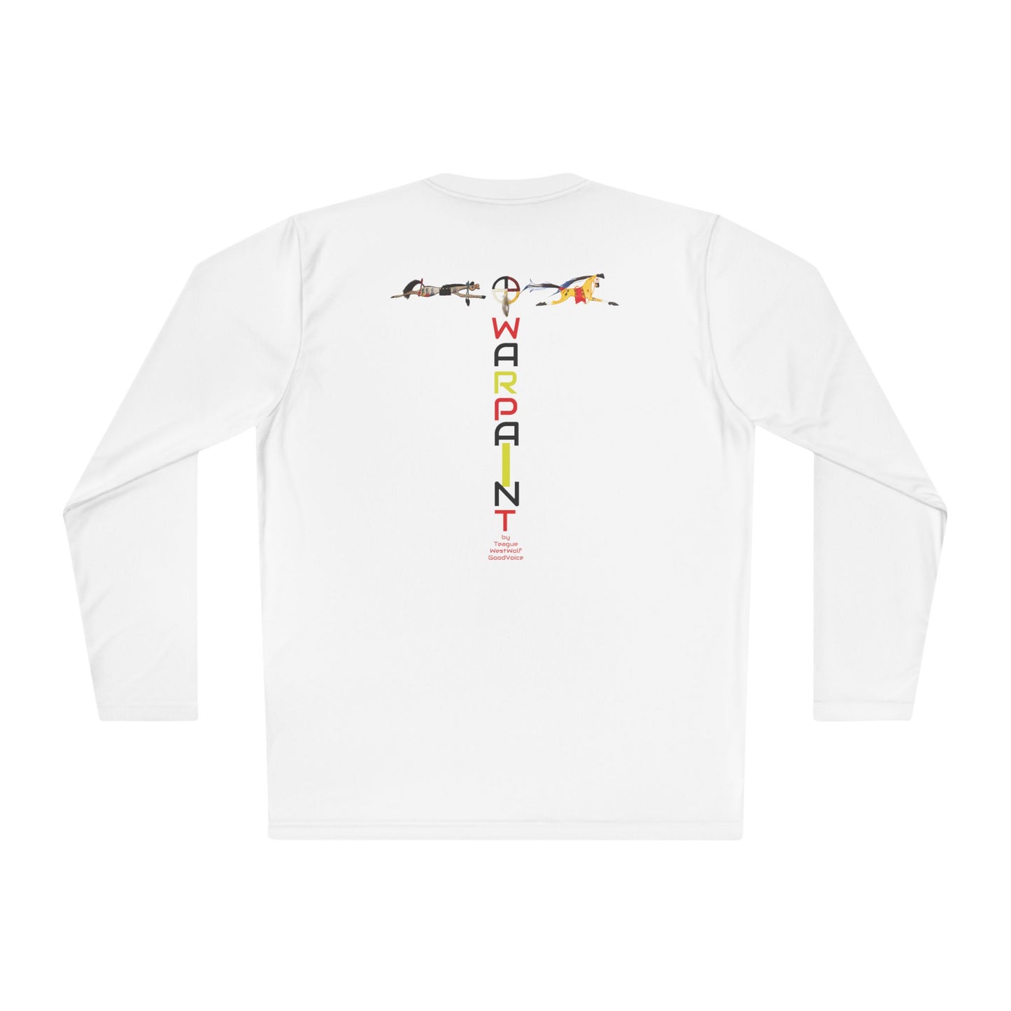 Summer WarPaint Logo W/WarPaint Alt Logo on Back - Unisex Lightweight Long Sleeve Tee