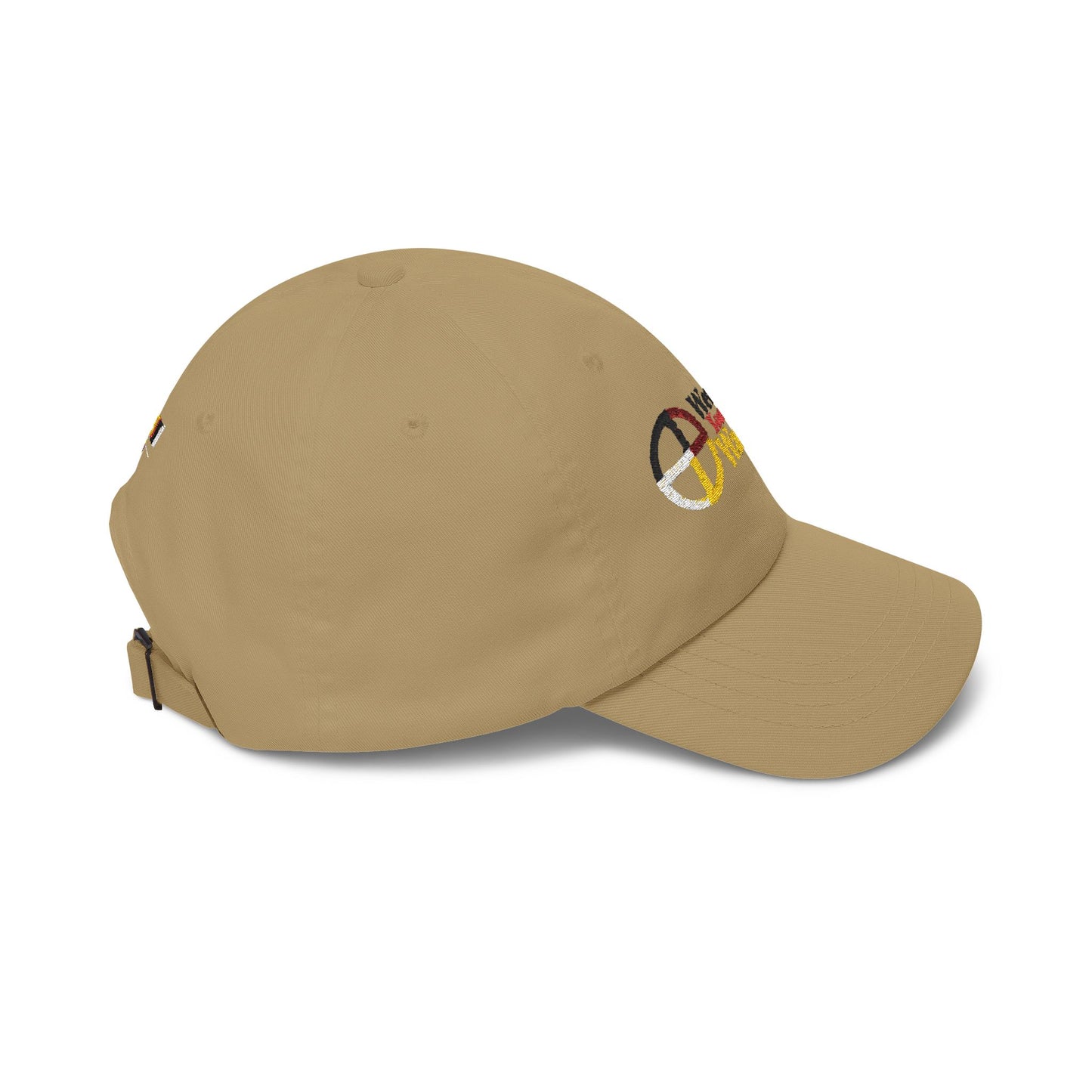Dad Cap — "Wear Your War Paint" Medicine Wheel - Sign Baseball Hat
