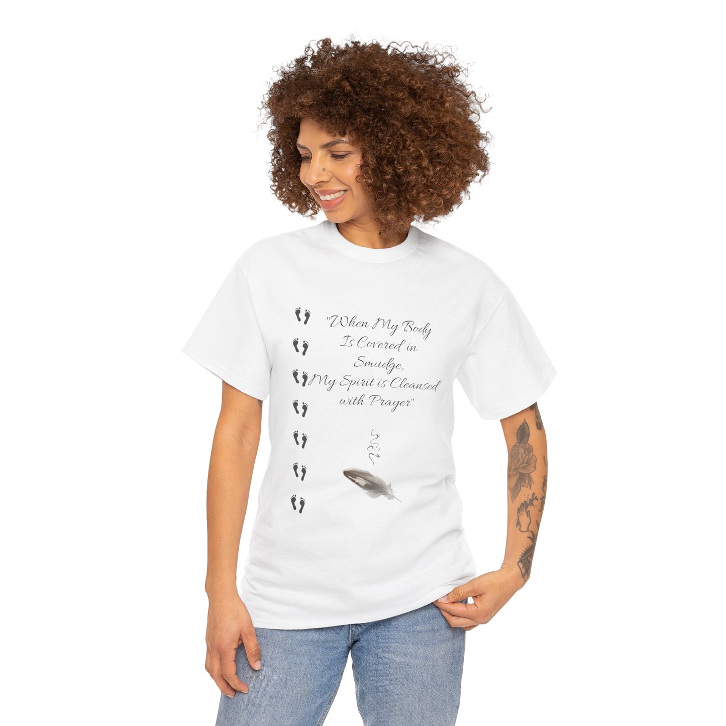 Native Prayer - Unisex Heavy Cotton Tee
