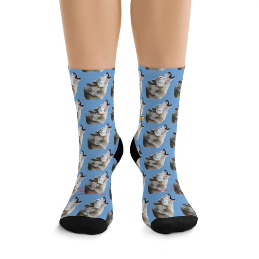 Makoyi (Wolf) - Recycled Poly Socks