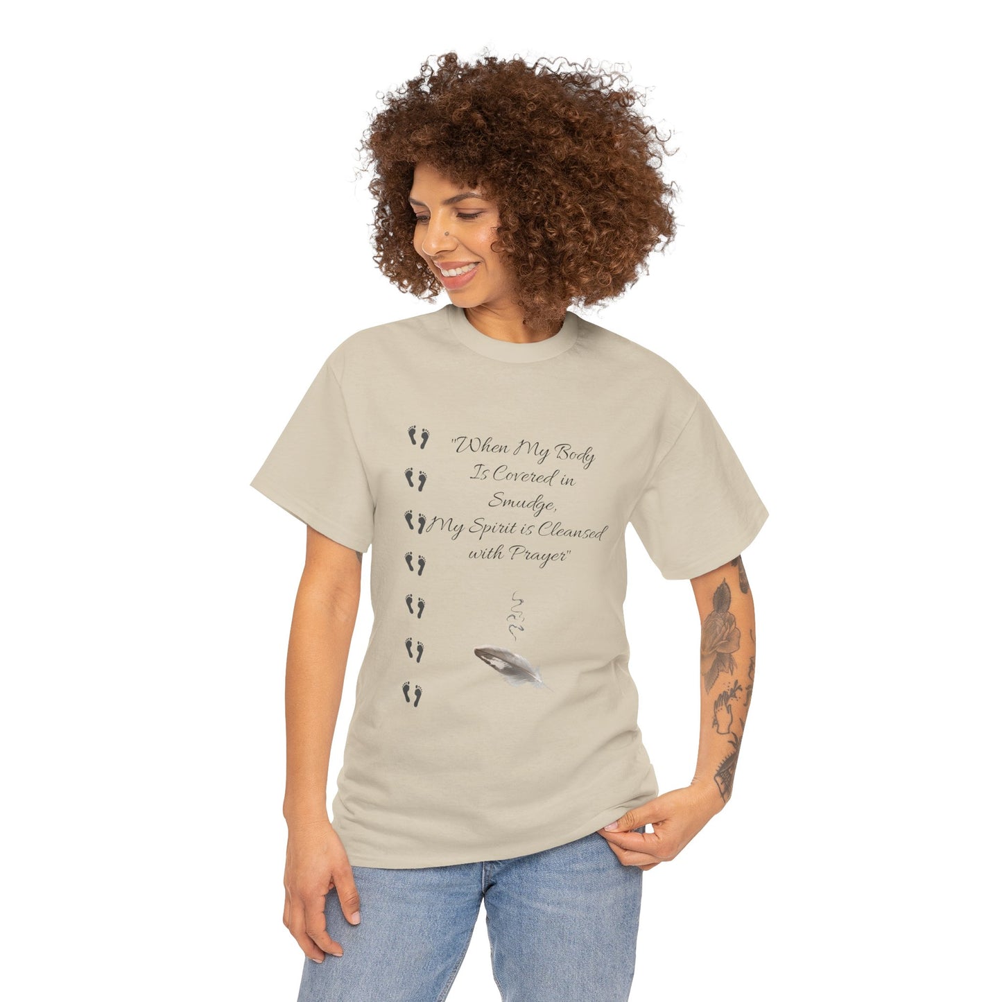 Native Prayer - Unisex Heavy Cotton Tee