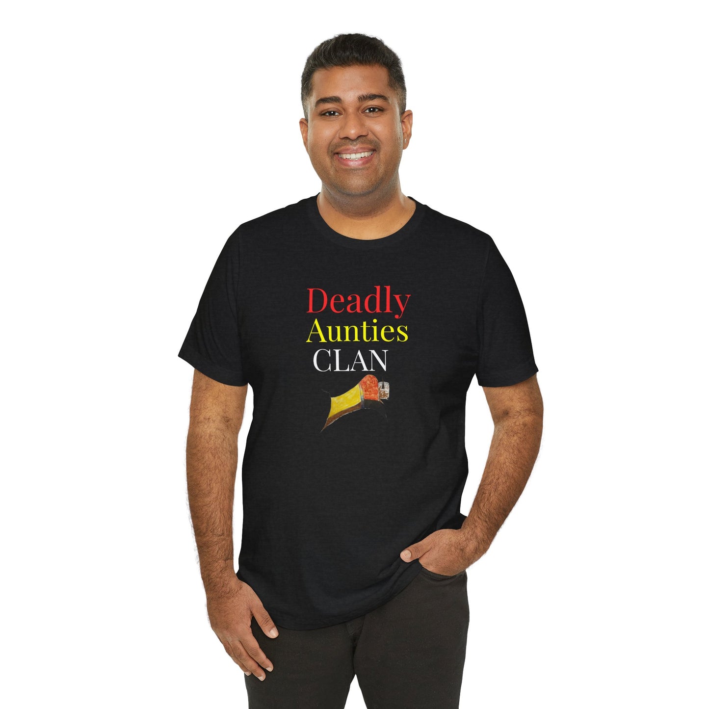 Deadly Aunties Clan - Blackfoot Ledger Art -  by Teague WestWolf GoodVoice - Unisex Tee