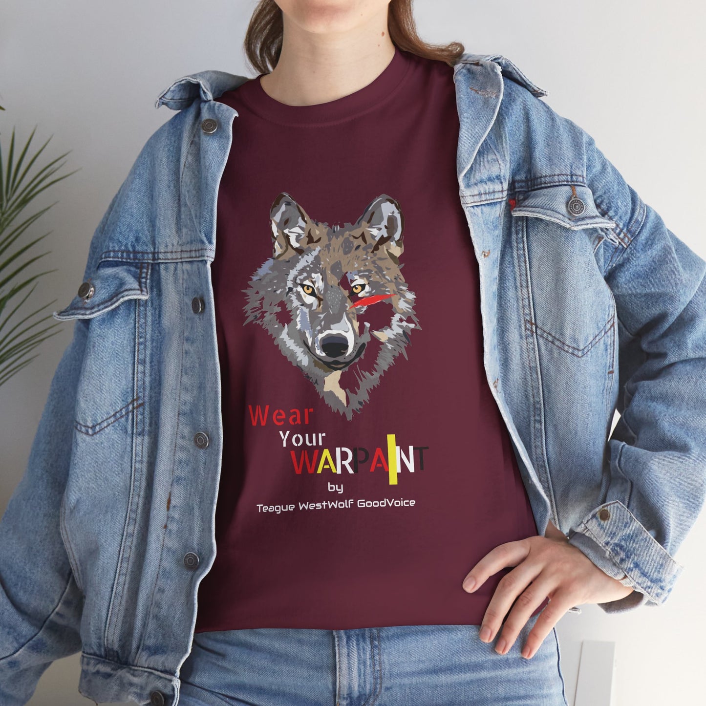 Wear Your WarPaint Wolf Tee