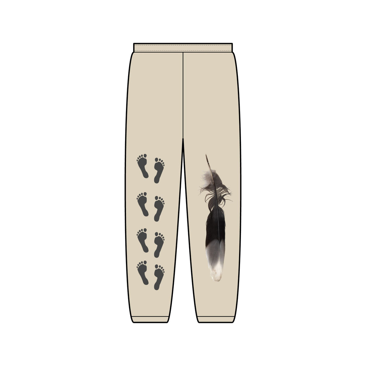 Kiyo Vertical Logo Sweatpants — Minimal Streetwear Joggers