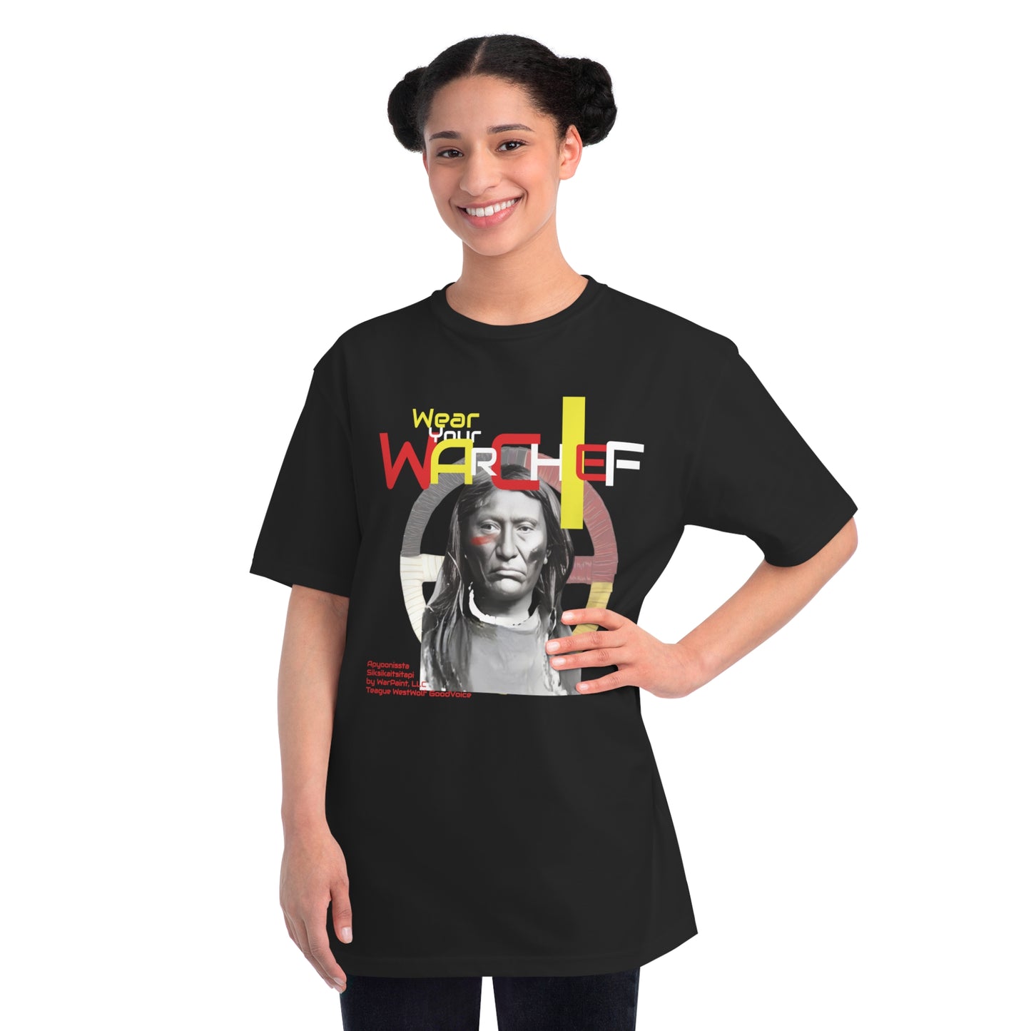 WearYourWarChief - Chief White Calf - Organic Unisex Classic T-Shirt