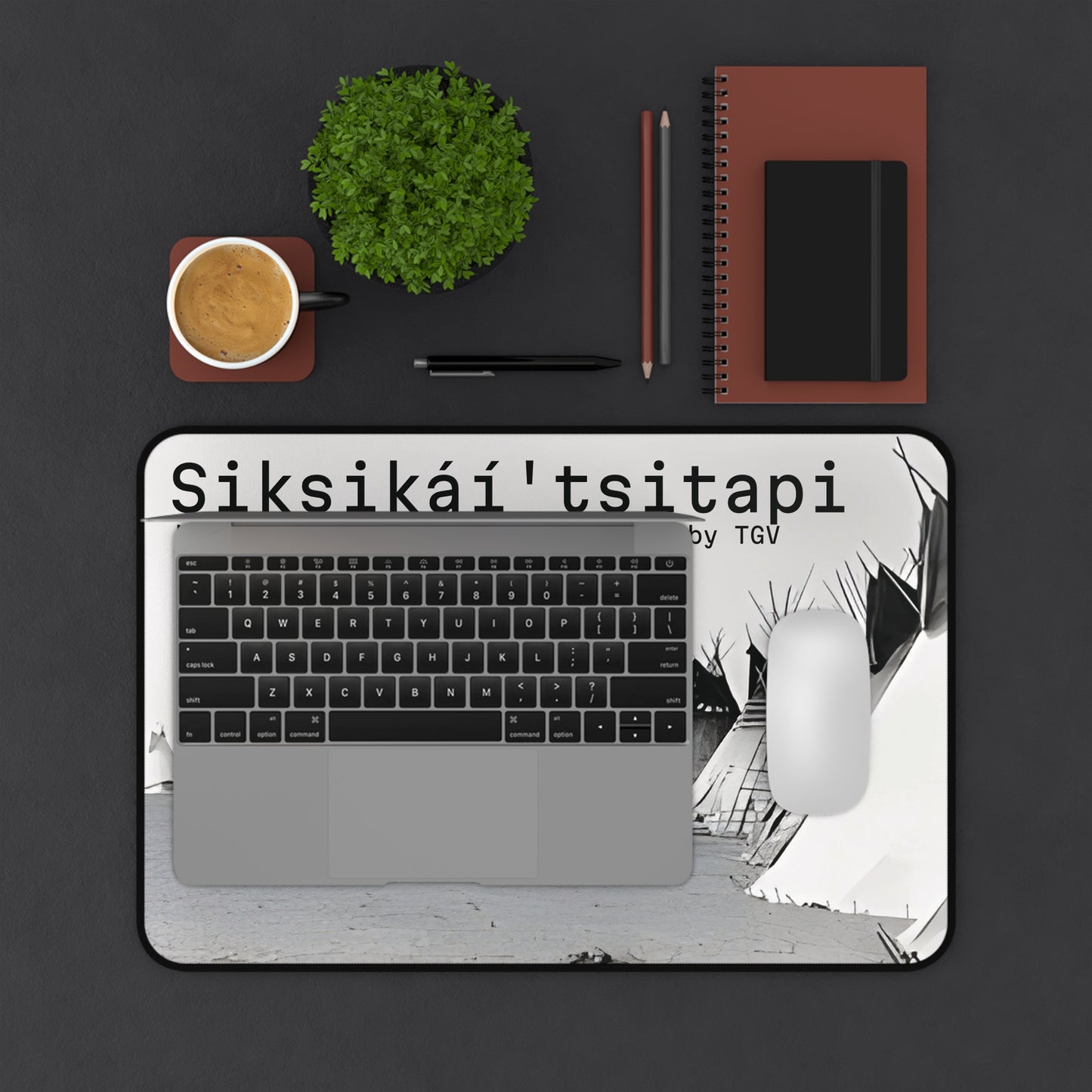 Blackfoot Camp - Desk Mat