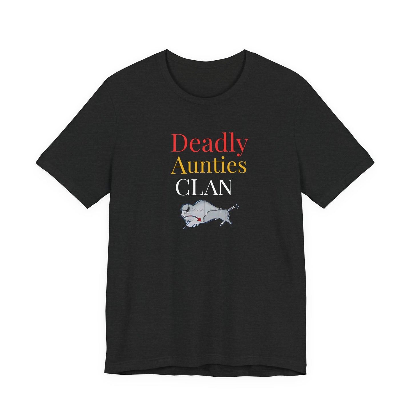 Deadly Aunties Clan - Blackfoot Ledger Art -  by Teague WestWolf GoodVoice - Unisex Tee