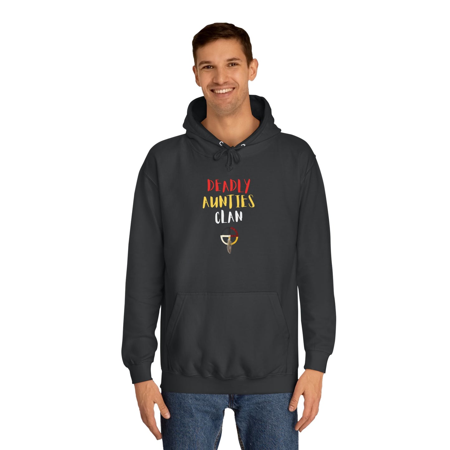Deadly Aunties Clan - Unisex College Hoodie