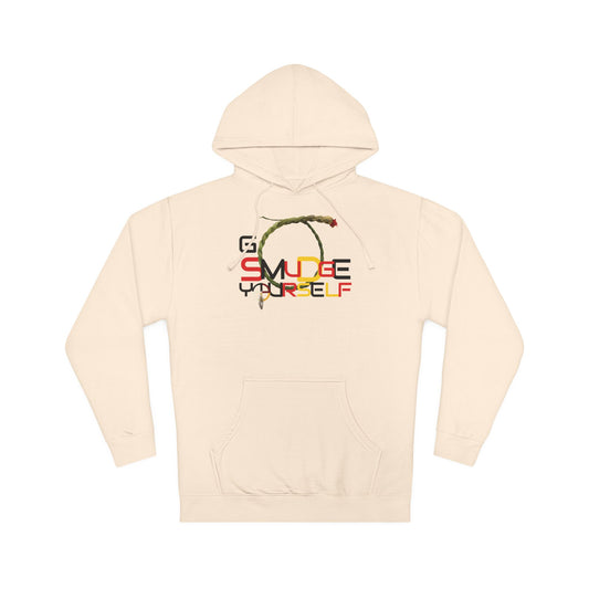 406WholeSale - Go Smudge YourSelf Medicine Wheel - Unisex Hooded Sweatshirt