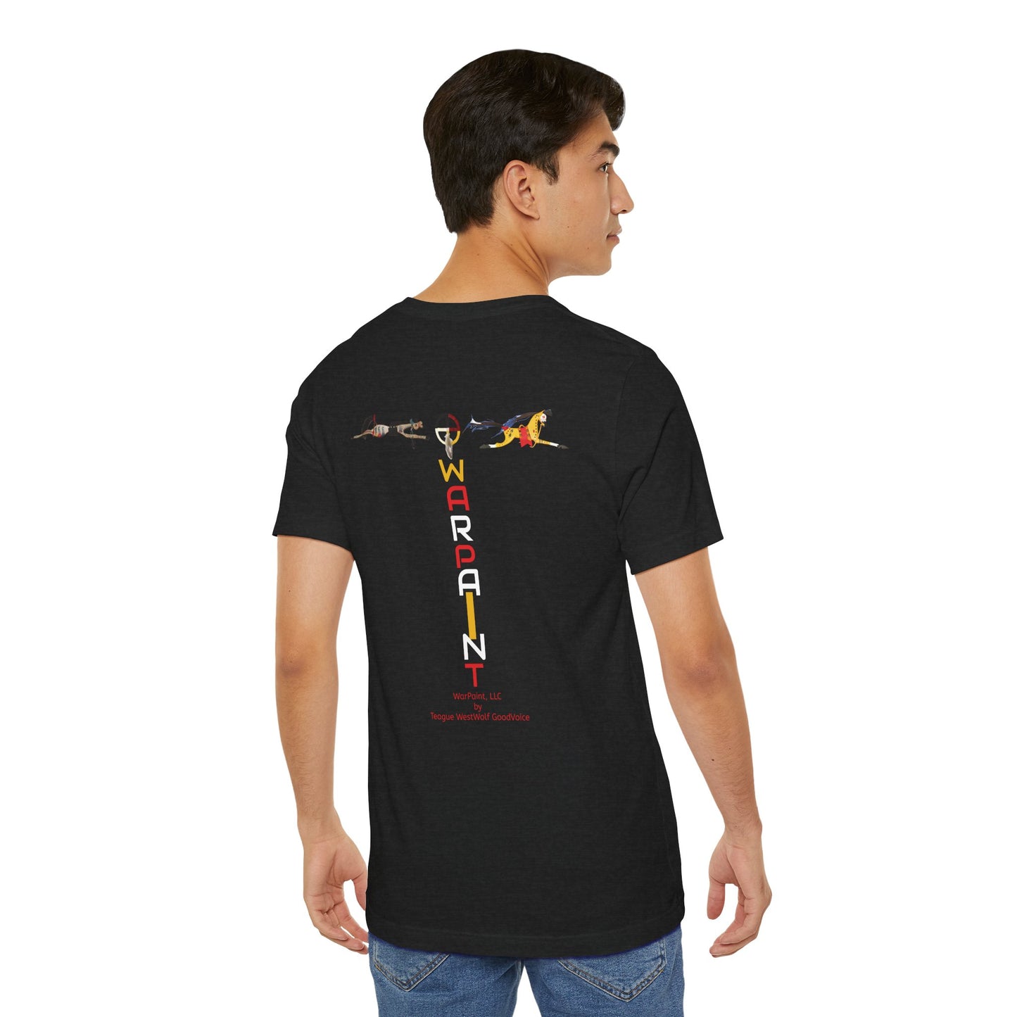 Copy of Deadly Aunties Clan - Blackfoot Ledger Art -  by Teague WestWolf GoodVoice - Unisex Tee