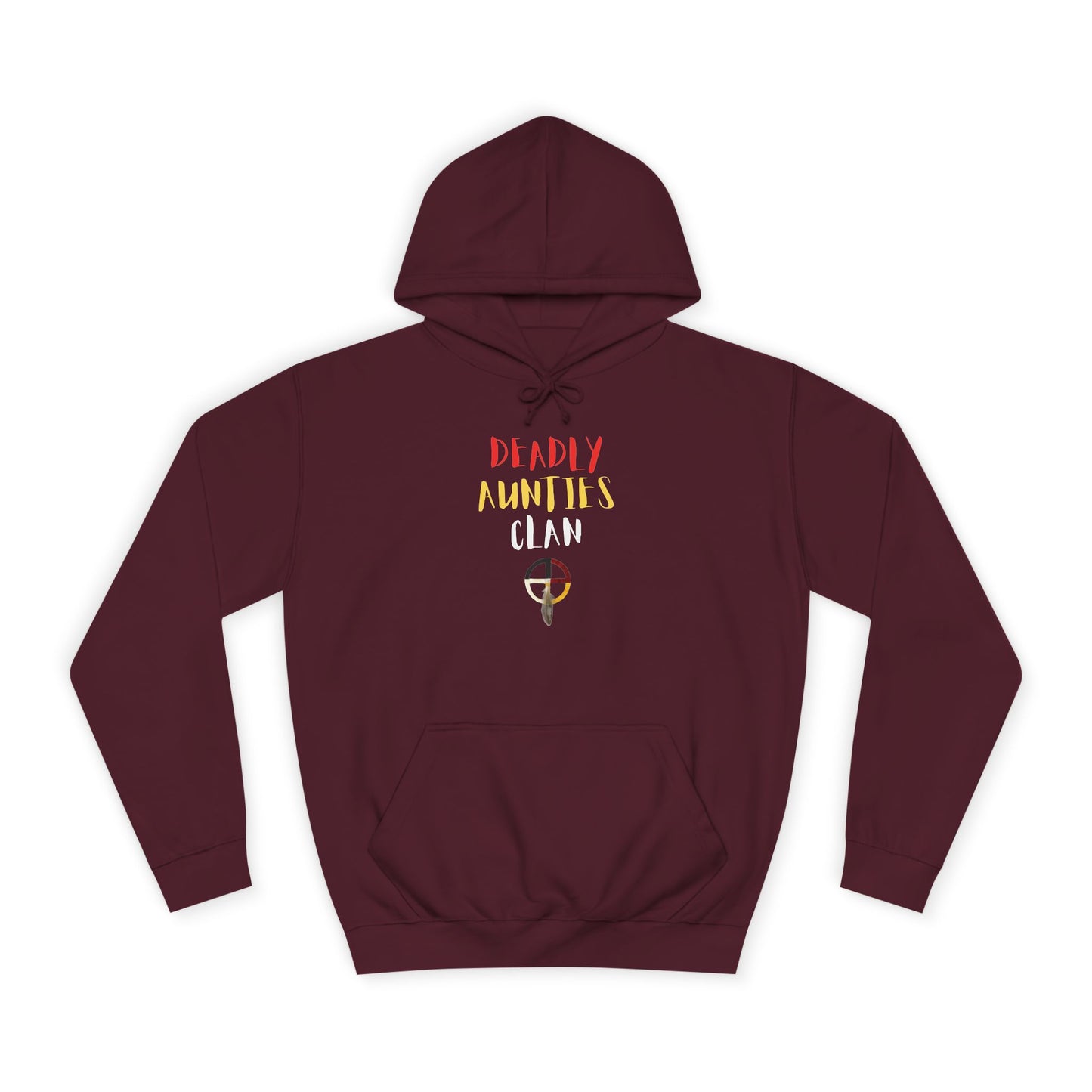 Deadly Aunties Clan - Unisex College Hoodie