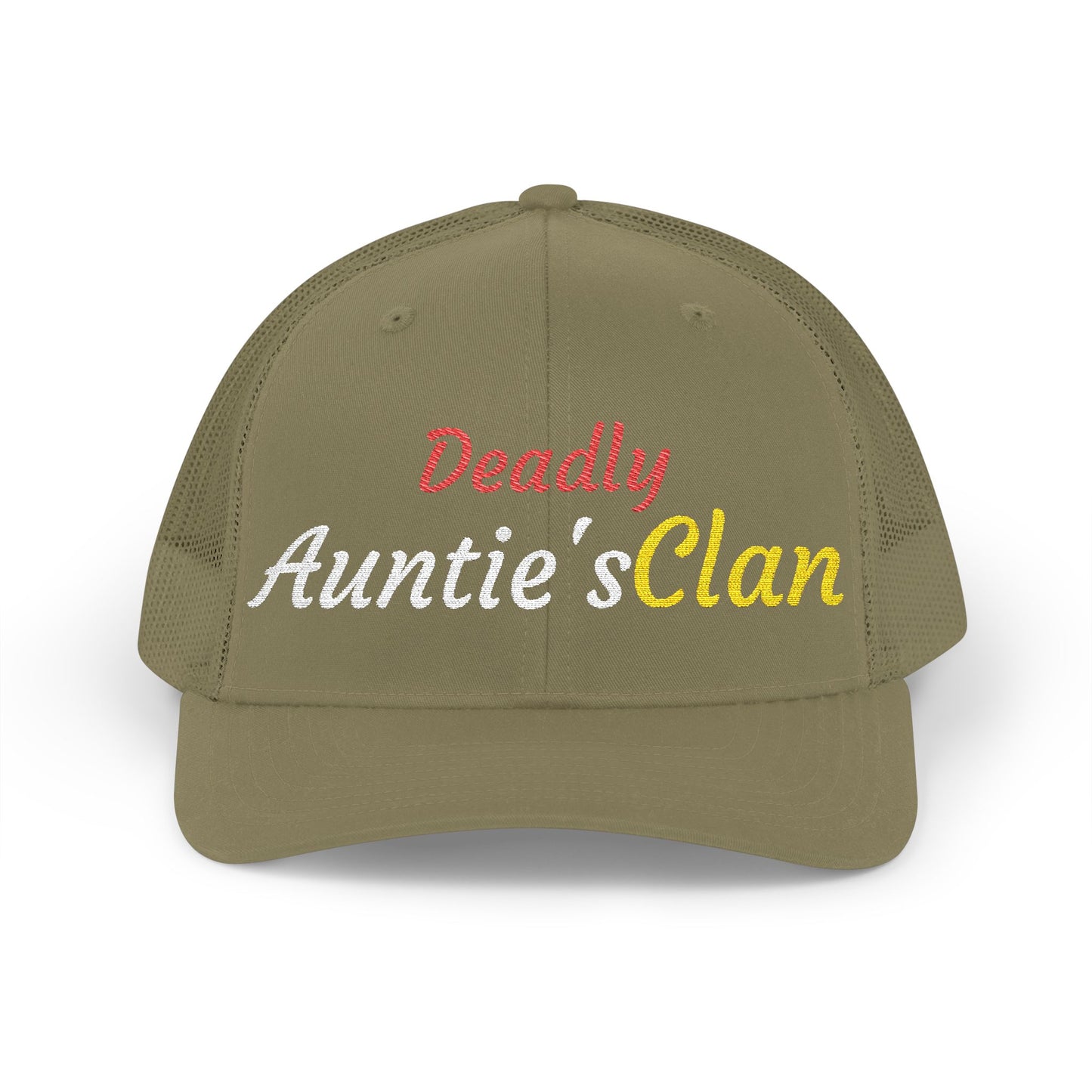 Deadly Auntie's Clan - Embroidered Trucker Cap