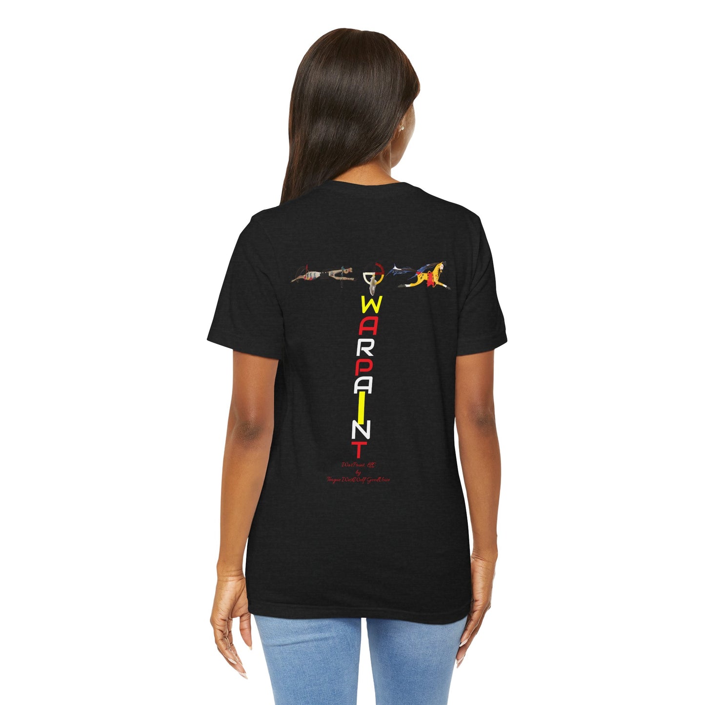 406WholeSale - Deadly Aunties Clan - Eagle Feather Fan -  by Teague WestWolf GoodVoice - Unisex Tee