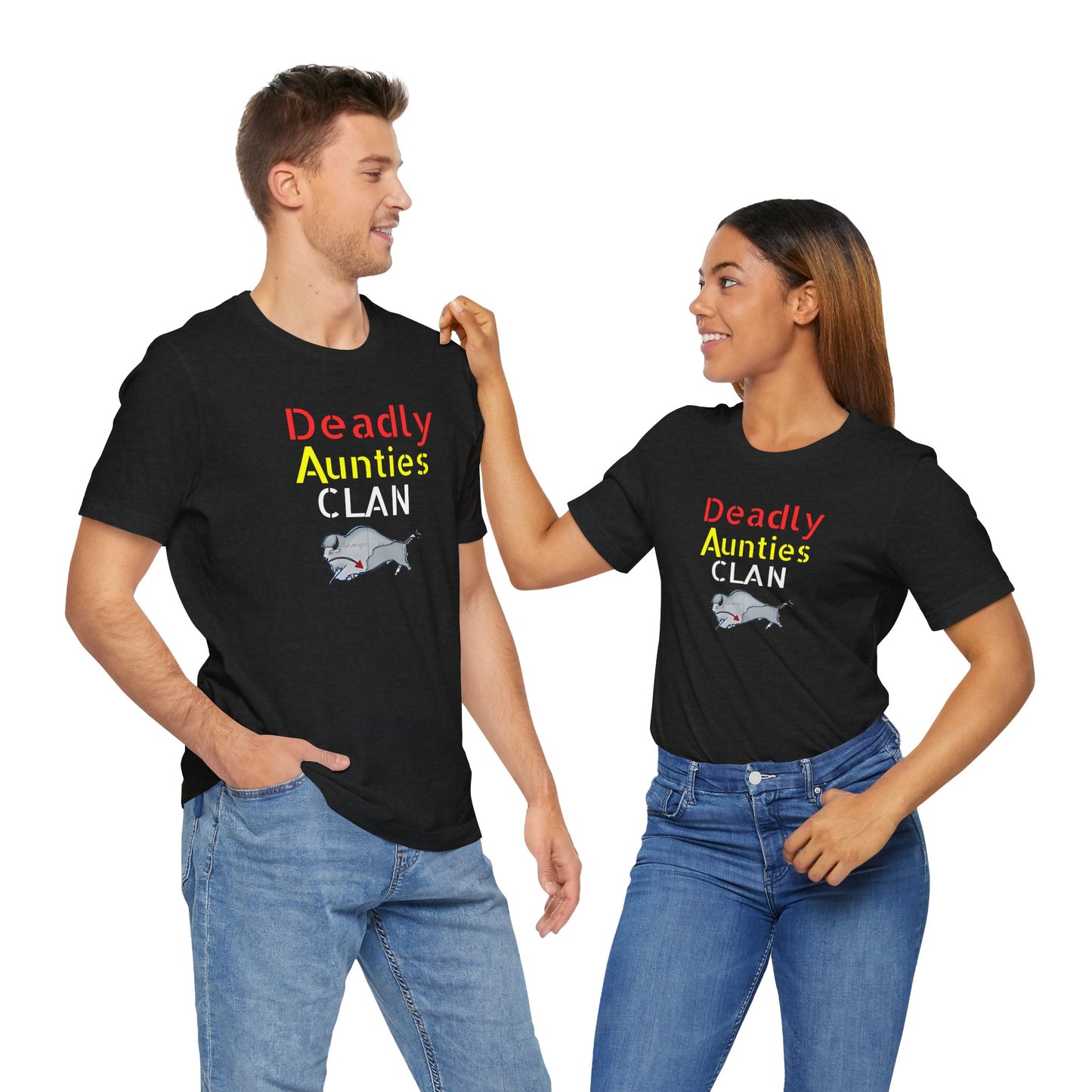 Deadly Aunties Clan by Teague WestWolf GoodVoice - Unisex Tee