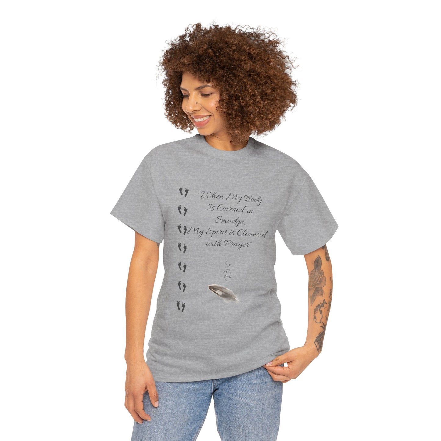 Native Prayer - Unisex Heavy Cotton Tee