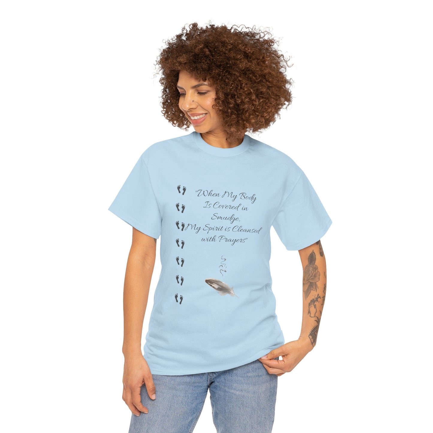 Native Prayer - Unisex Heavy Cotton Tee