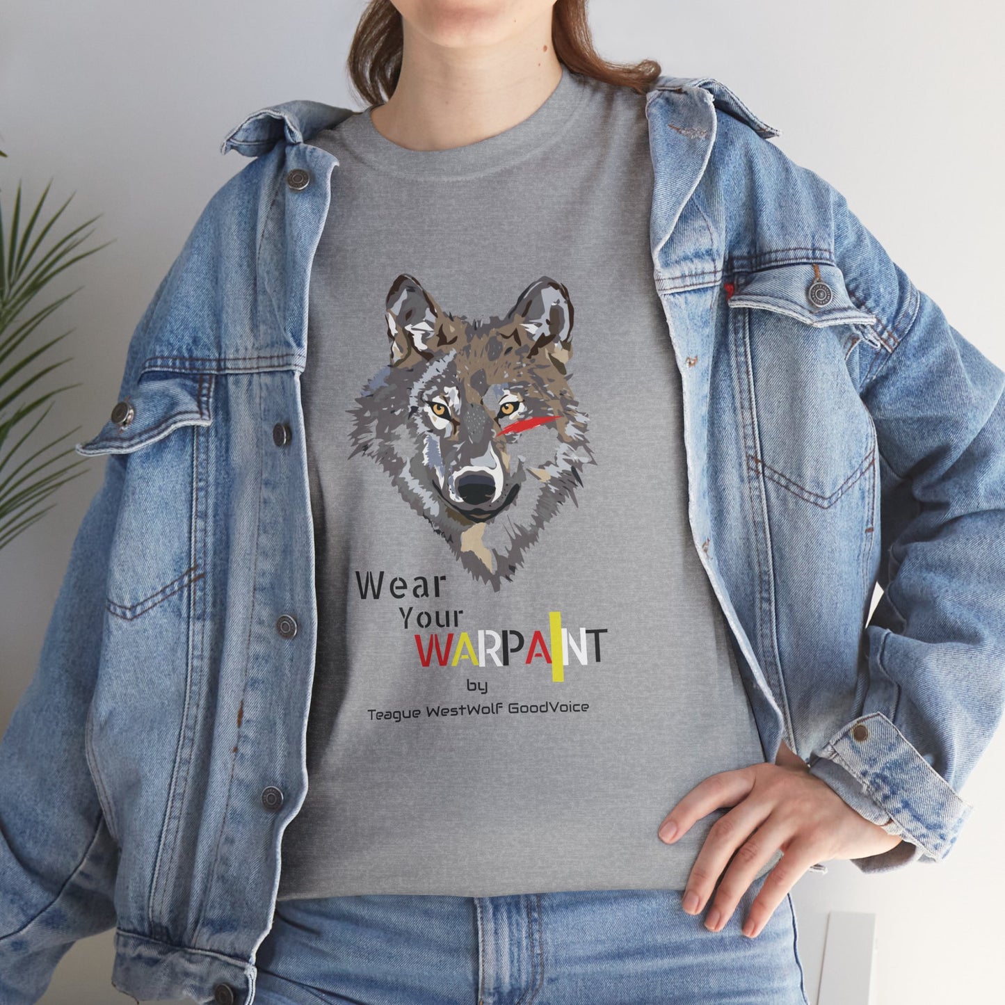Wear Your WarPaint Wolf Tee